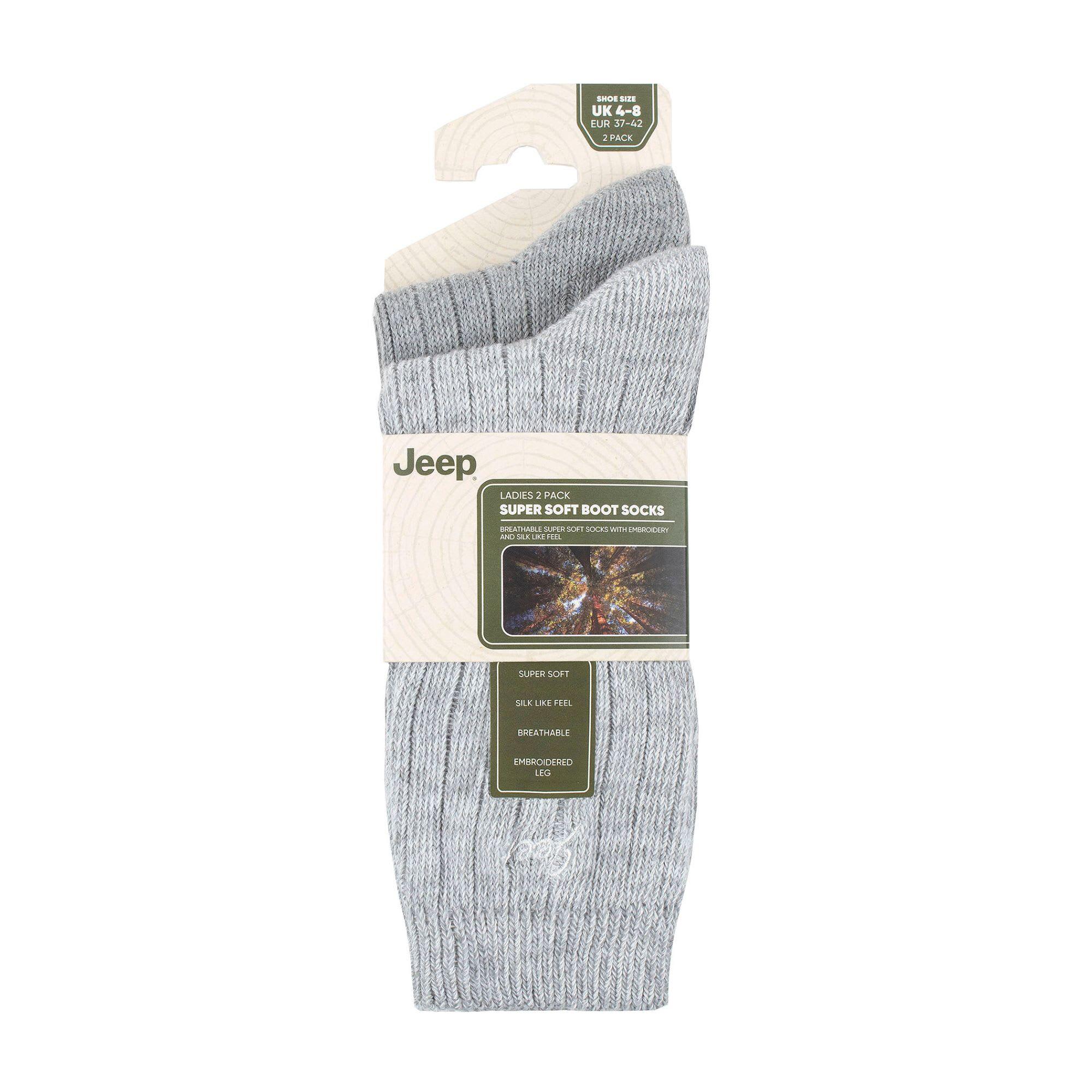2 Pack Ladies High-Performance Polyester Boot Socks | Running Socks 2/4