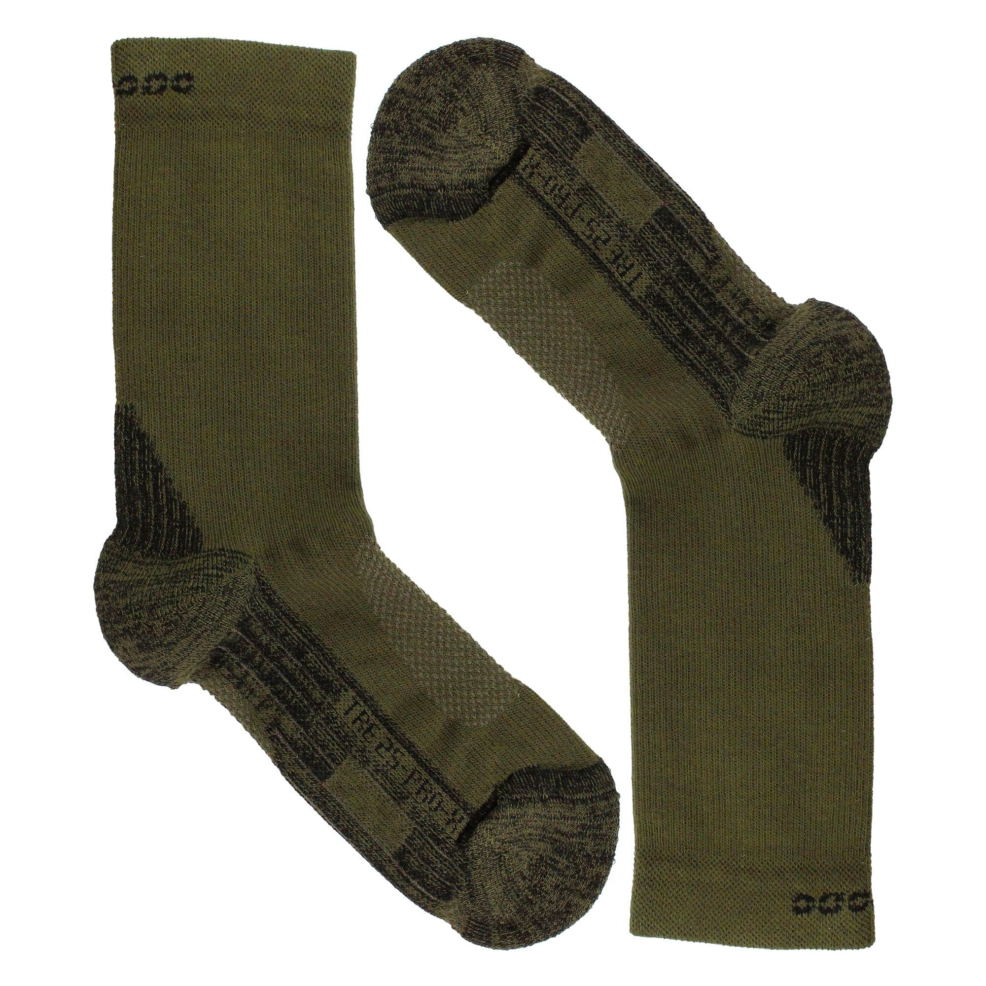 Mens Ladies Performance Coolmax Socks | Breathable Cushioned Walking Socks 5/6