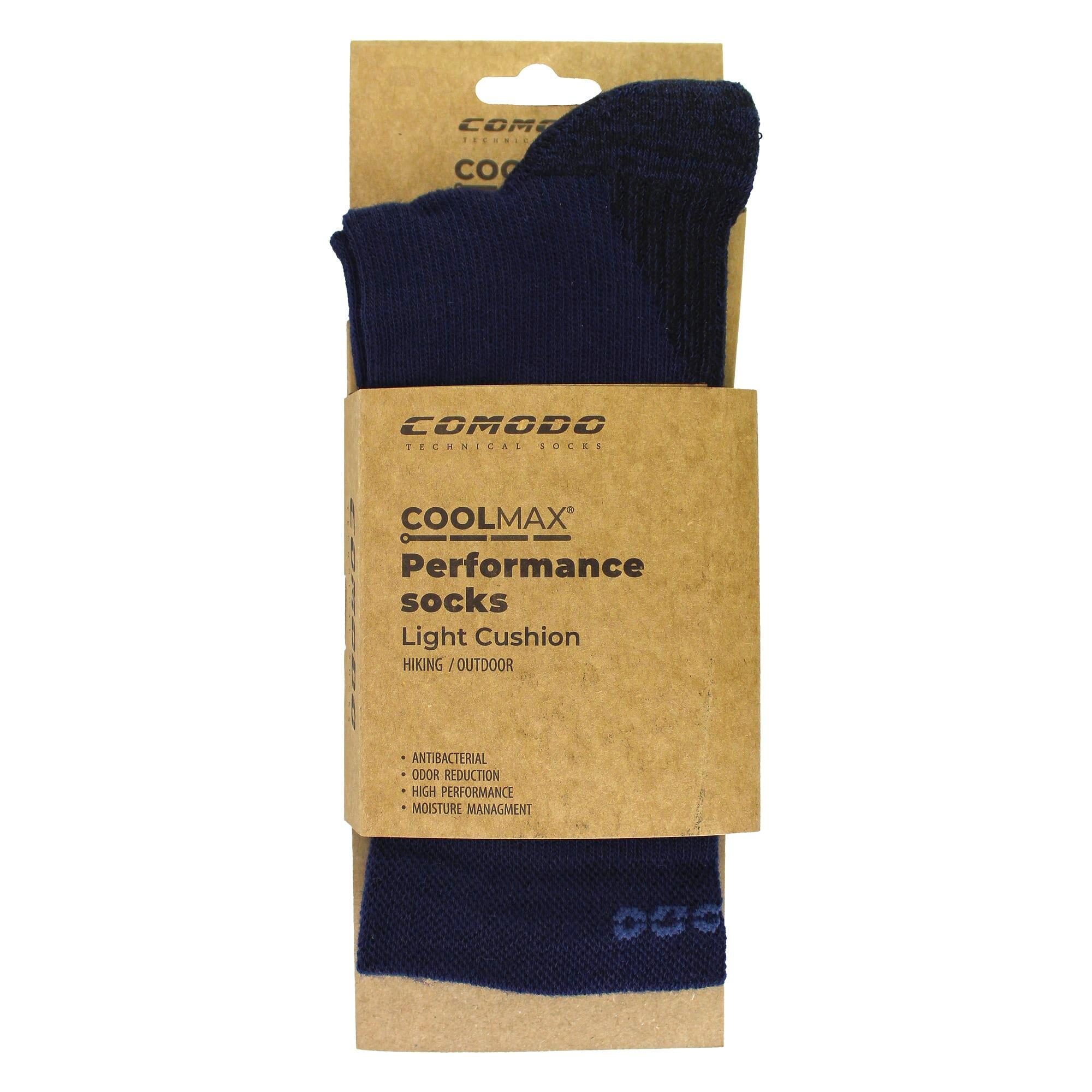Mens Ladies Performance Coolmax Socks | Breathable Cushioned Walking Socks 2/6