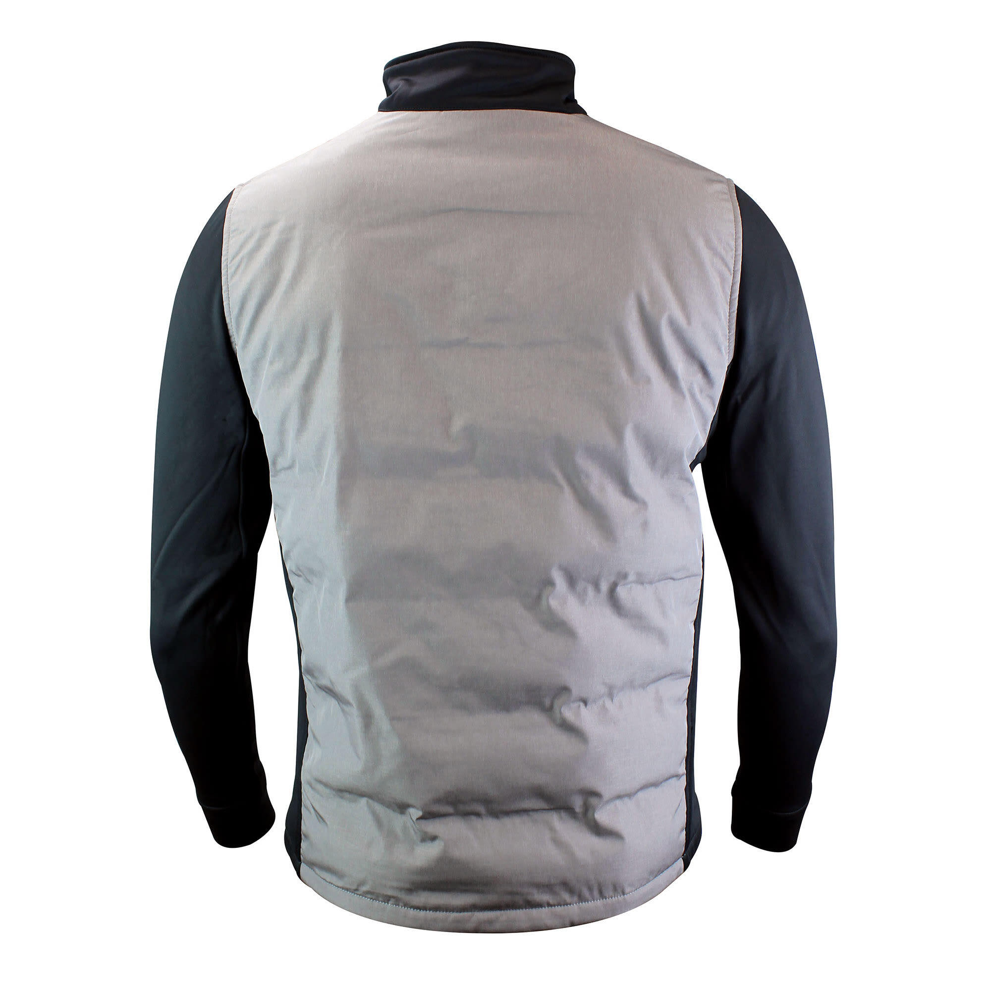 Veste résistante à l'eau doublée en polaire pour hommes fermeture éclair 3/6