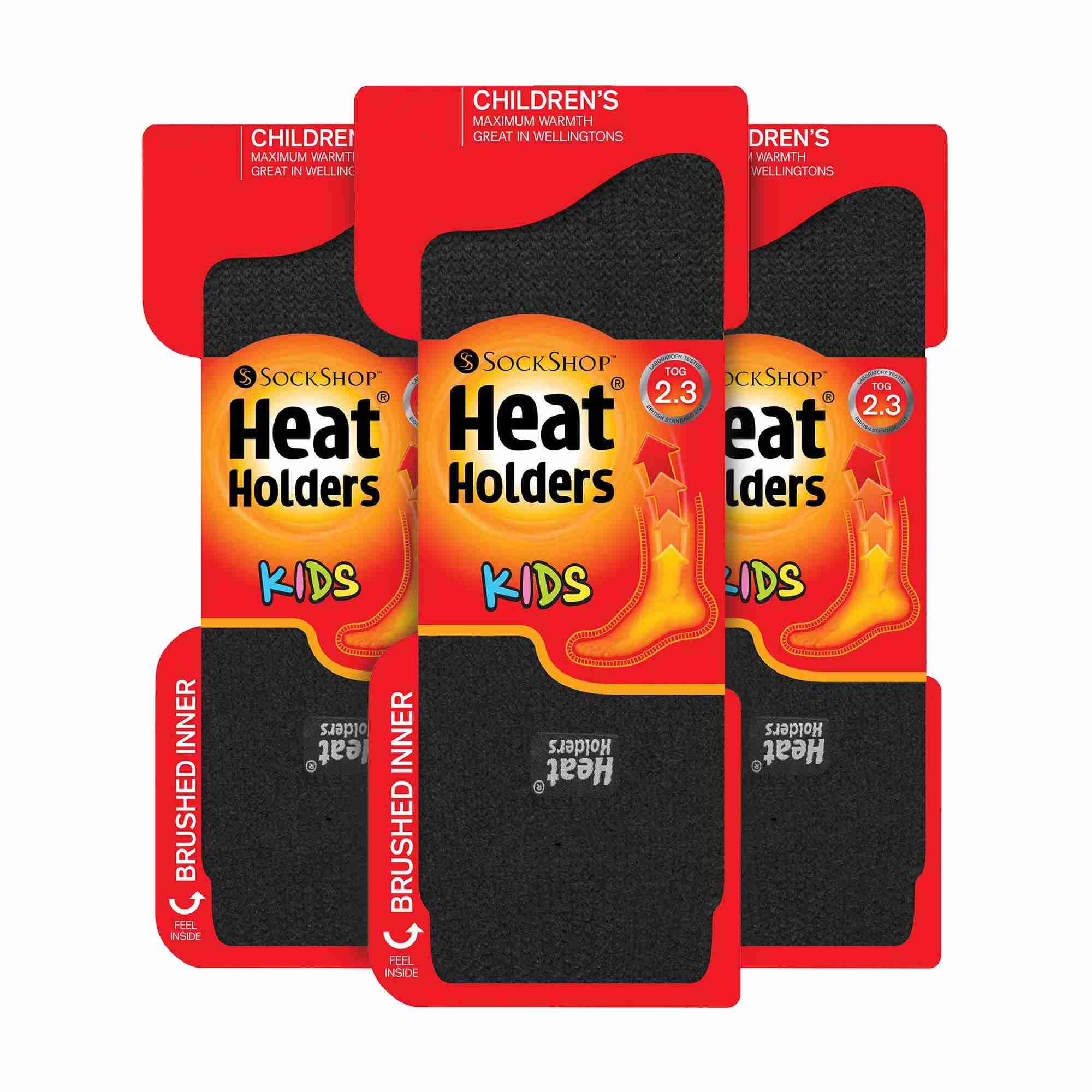 Heat Holders - 3er Pack socken für Gummistiefel Kinder | Warm Wintersocken 2/6