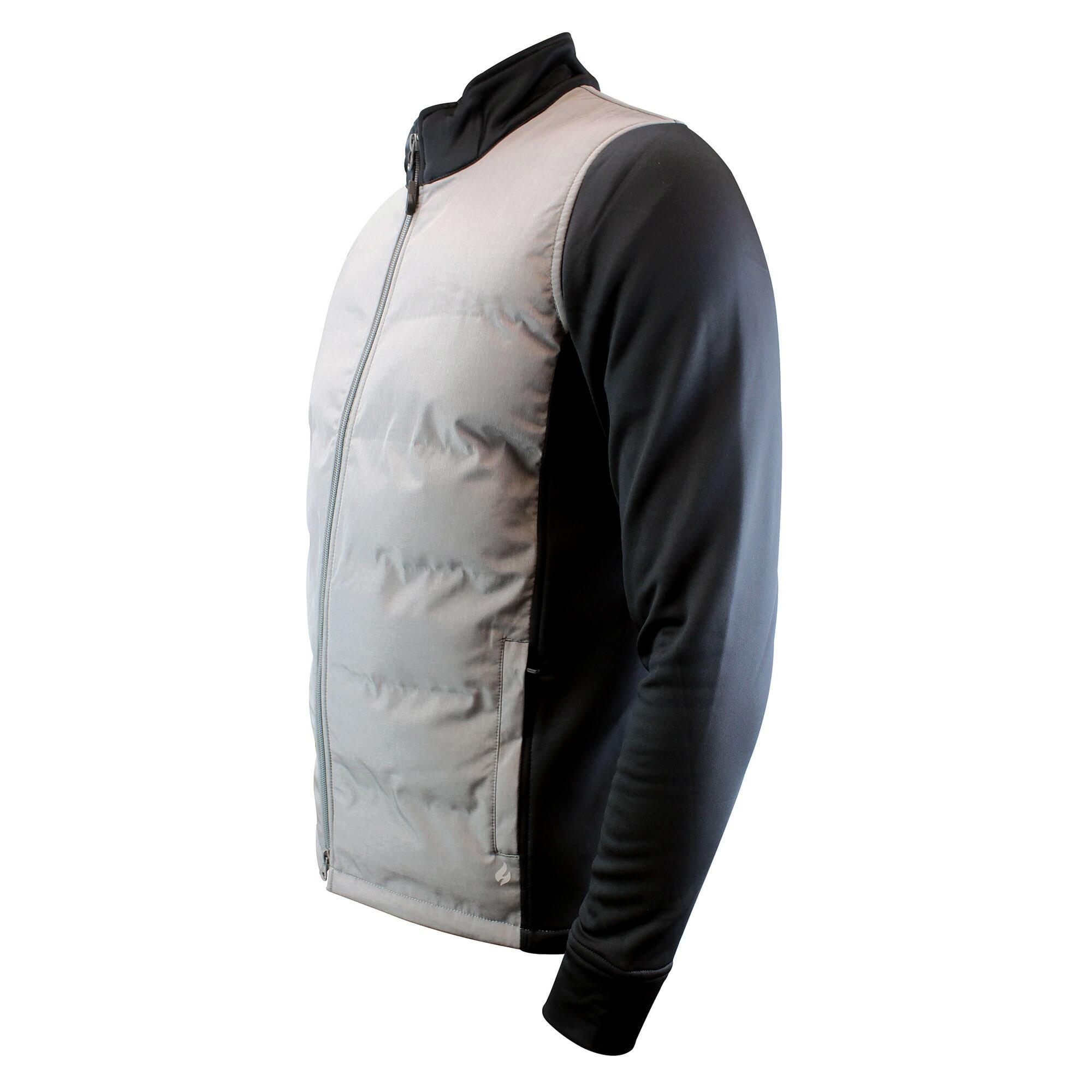 Veste résistante à l'eau doublée en polaire pour hommes fermeture éclair 2/6