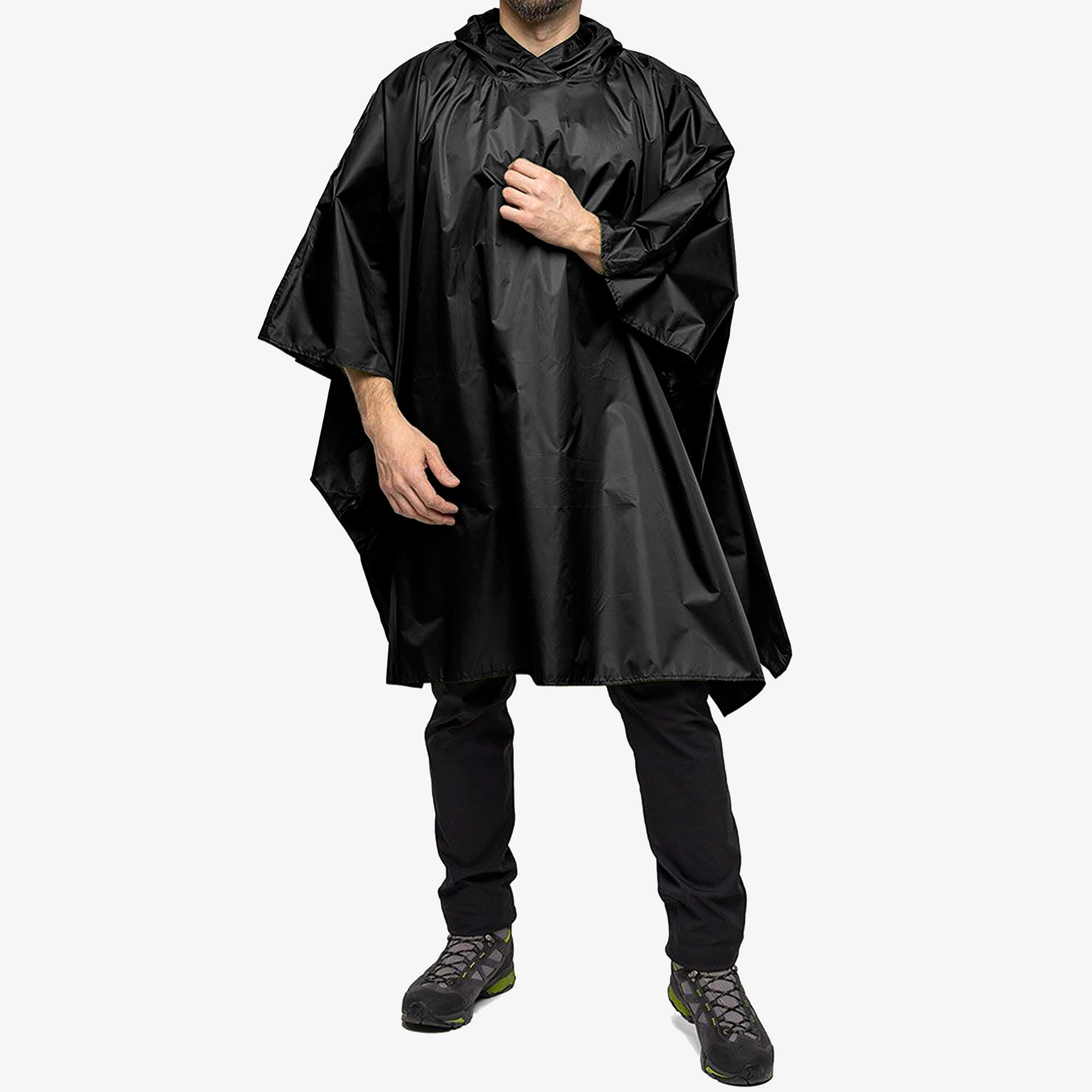 Trekmates - Męski i damski lekki wodoodporny poncho turystyczne 3/6