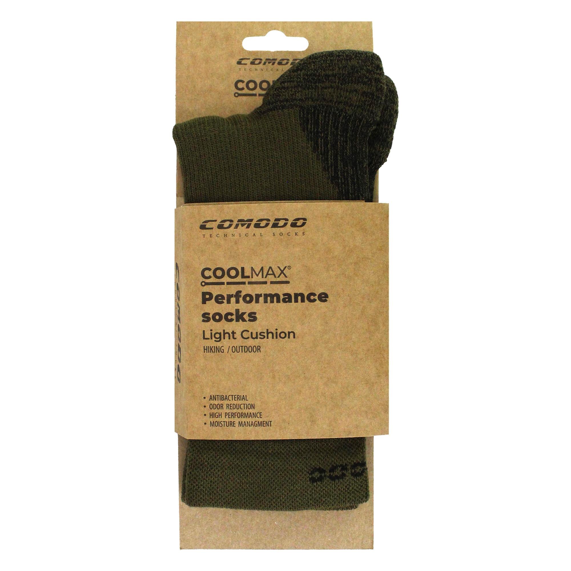 Mens Ladies Performance Coolmax Socks | Breathable Cushioned Walking Socks 2/6
