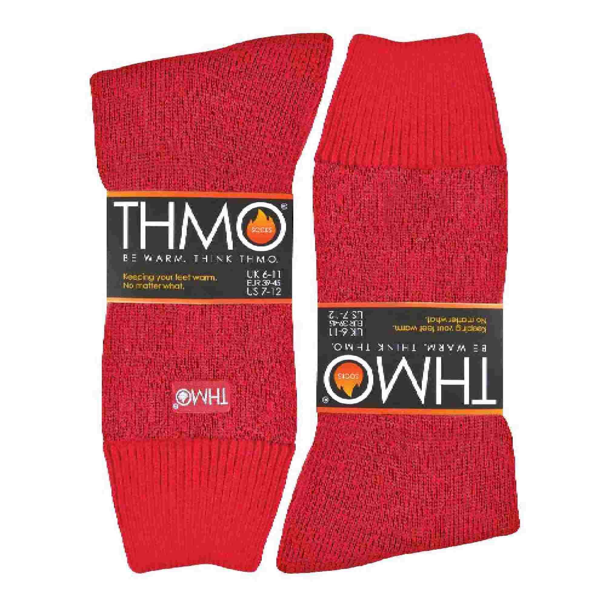Mens Thick Winter Thermal Socks with Seamless Toe 2/7