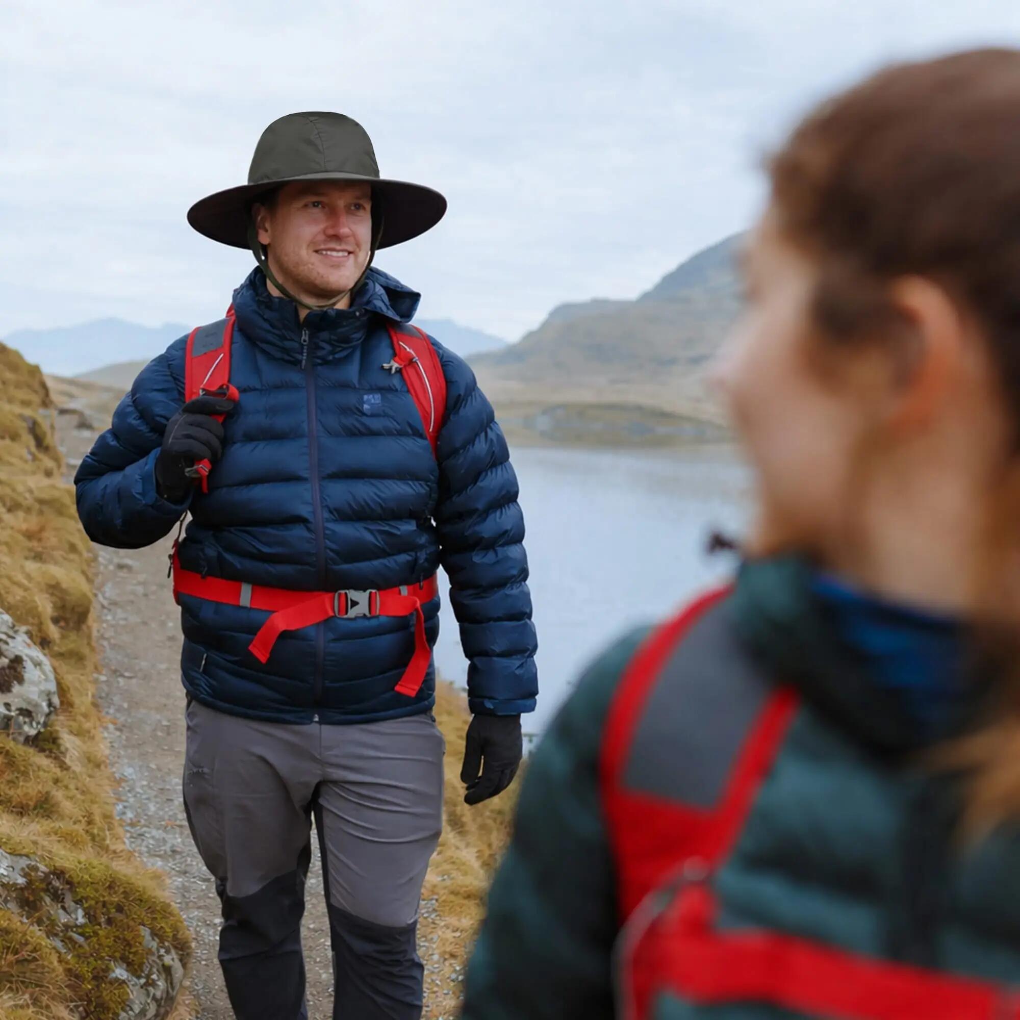 Trekmates - Chapeau de soleil imperméable Crookstone pour hommes et femmes 4/5