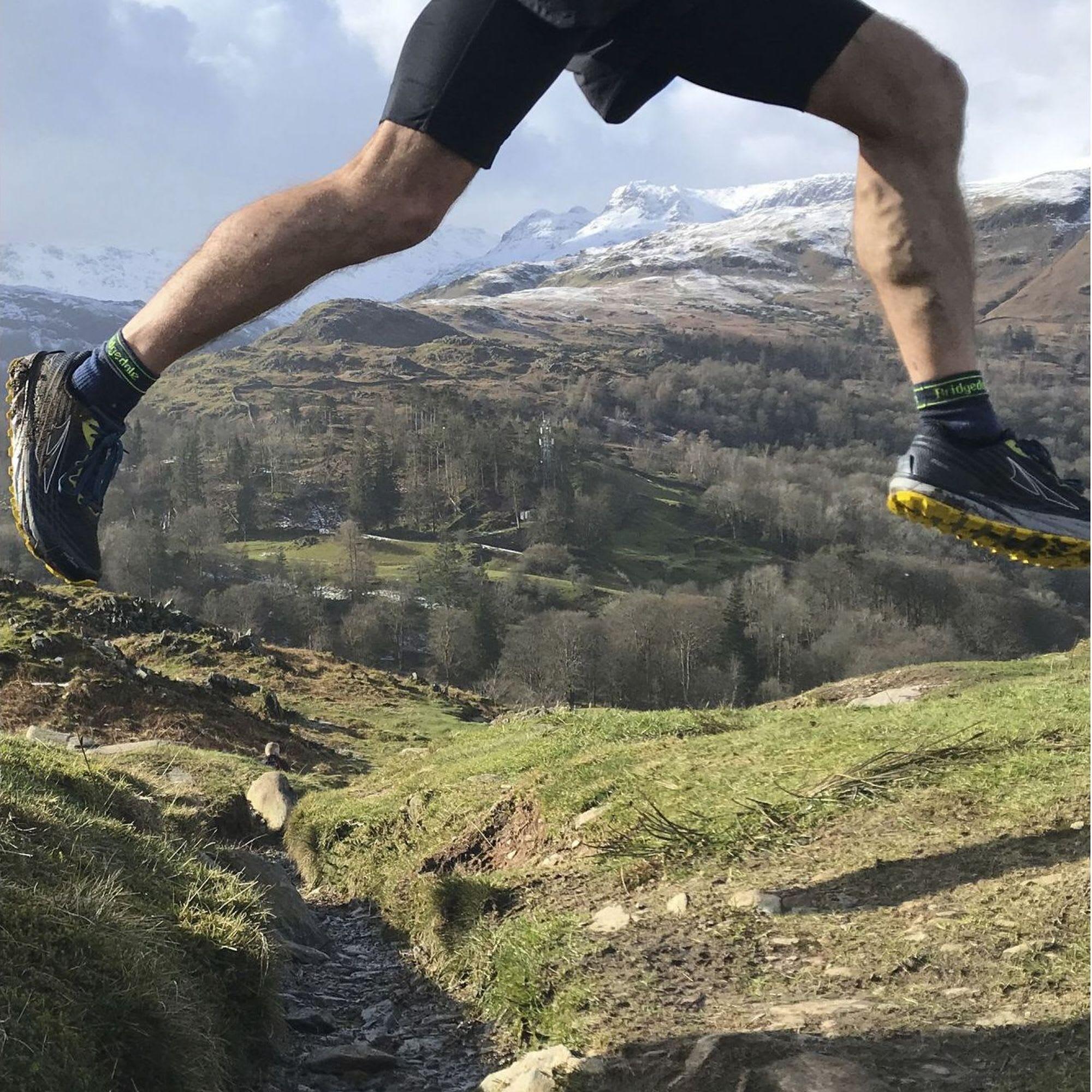 Bridgedale - Chaussettes de sport ultralégères en laine mérinos T2 pour hommes 5/7