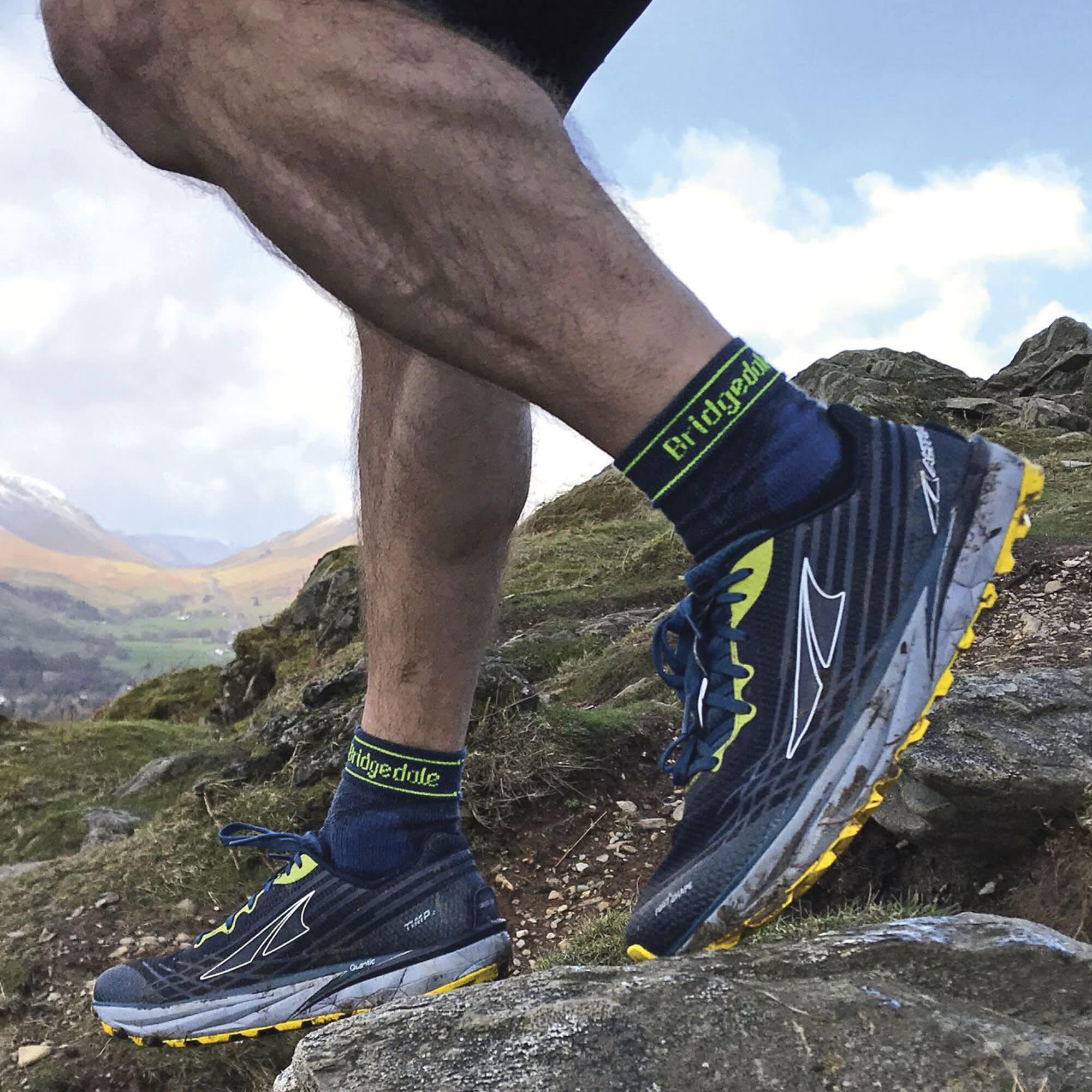 Bridgedale - Chaussettes de sport ultralégères en laine mérinos T2 pour hommes 3/7