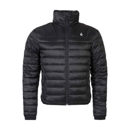 Heat Holders - Herren Winterjacke Mädchen Fleece Gefüttert | Mantel Schwarz Warm