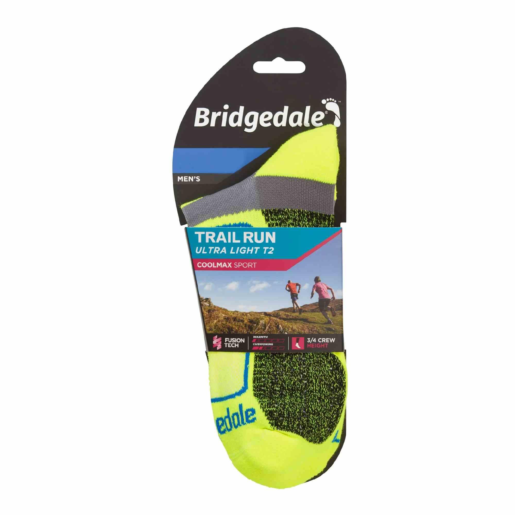 Bridgedale - 1 Paio Calzini Corsa Caviglia Coolmax Ultraleggeri Sportivi 2/7