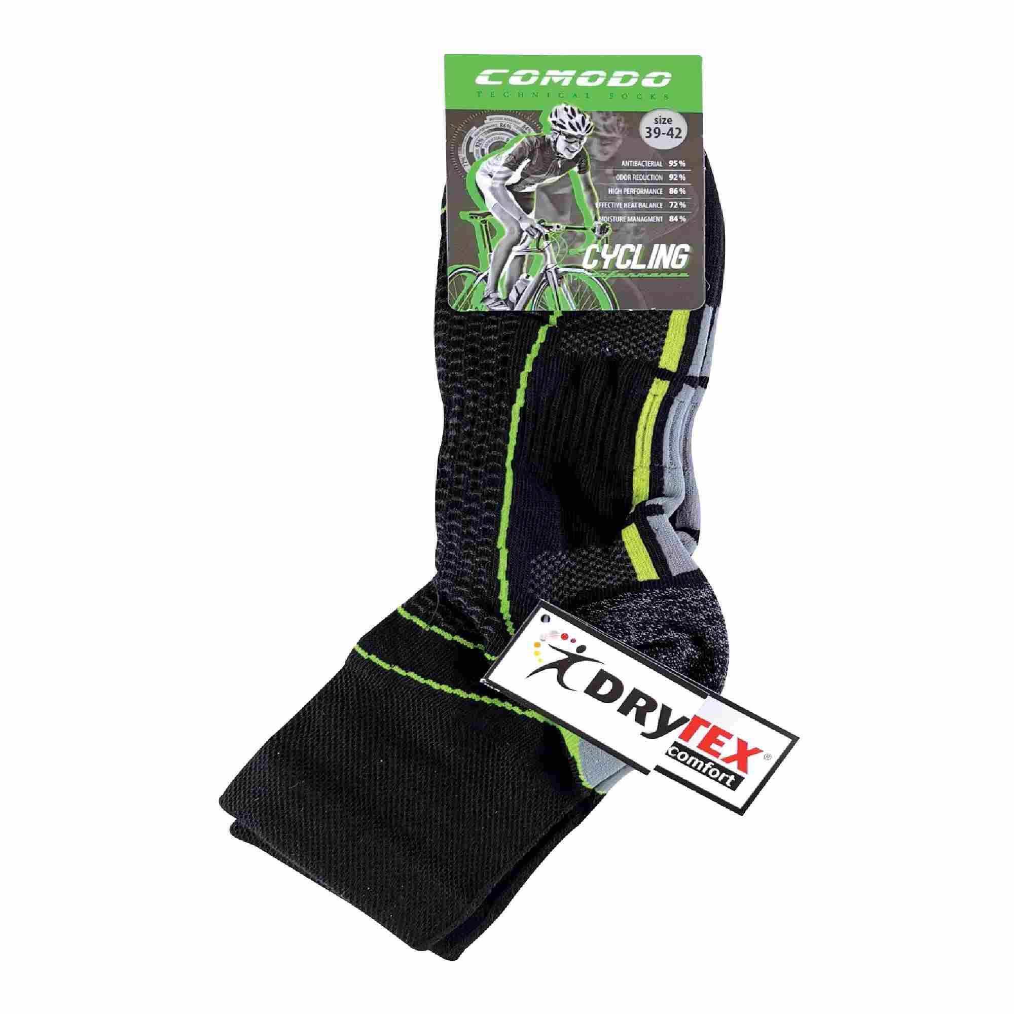 Comodo - Uomo Calzini Ciclismo Quarter Sportivi 2/4