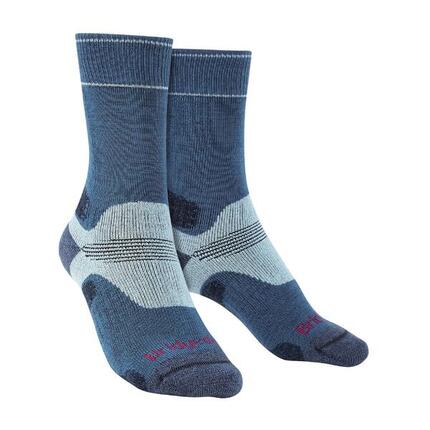 Bridgedale - Chaussettes de randonnée en laine d'épaisseur moyenne pour femmes