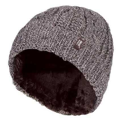 Heat Holders - Bonnet thermique chaud à retournement de câble pour femme