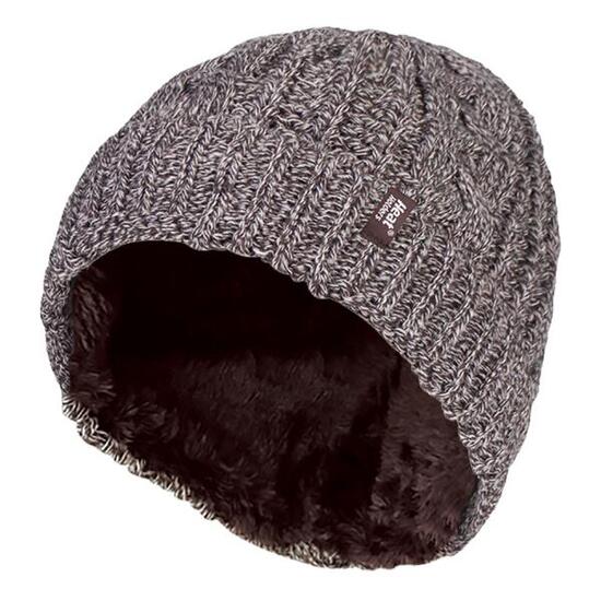 Heat Holders - Bonnet thermique chaud à retournement de câble pour femme