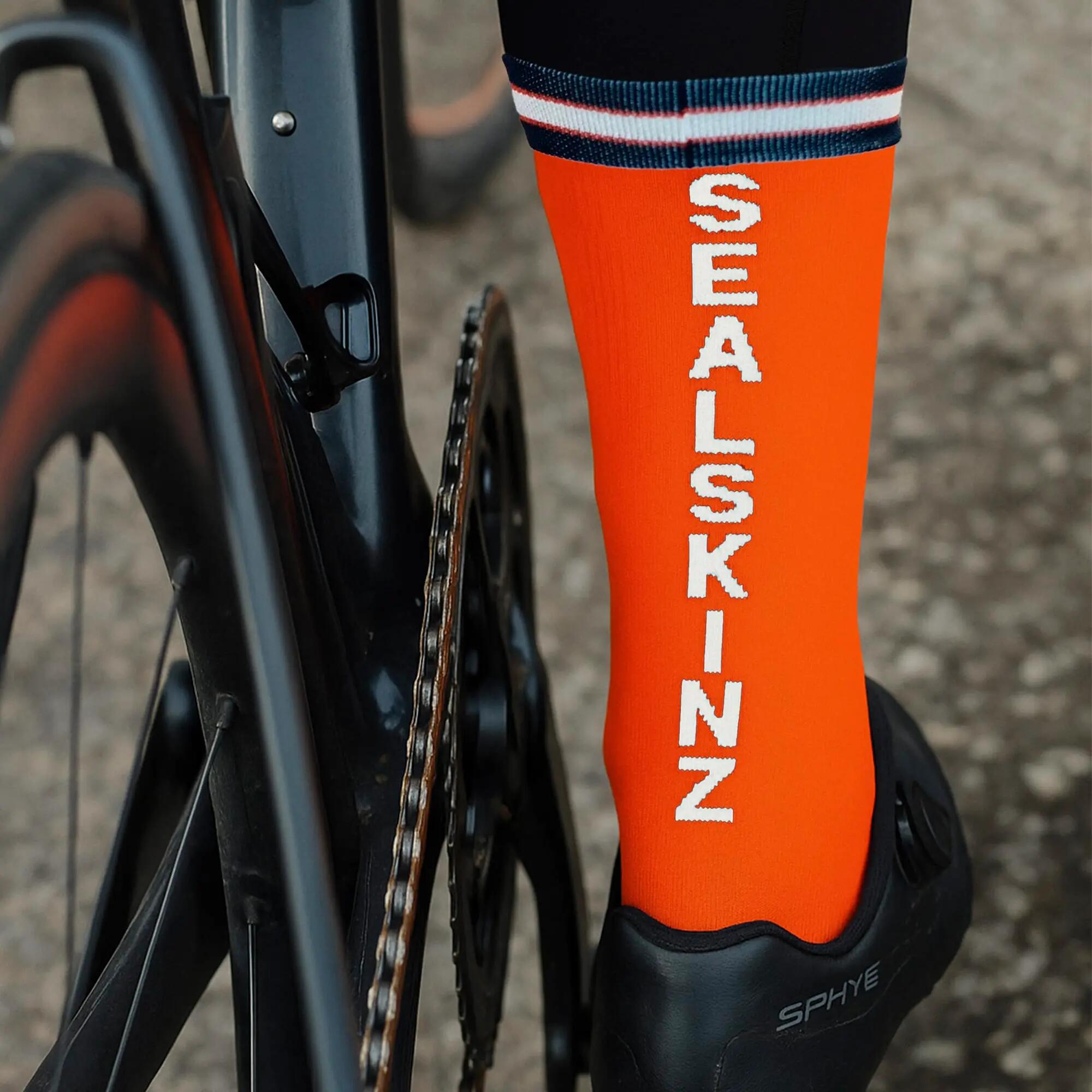 Sealskinz - Einlagige Mittellange Unisex-Fahrradsocken 3/5