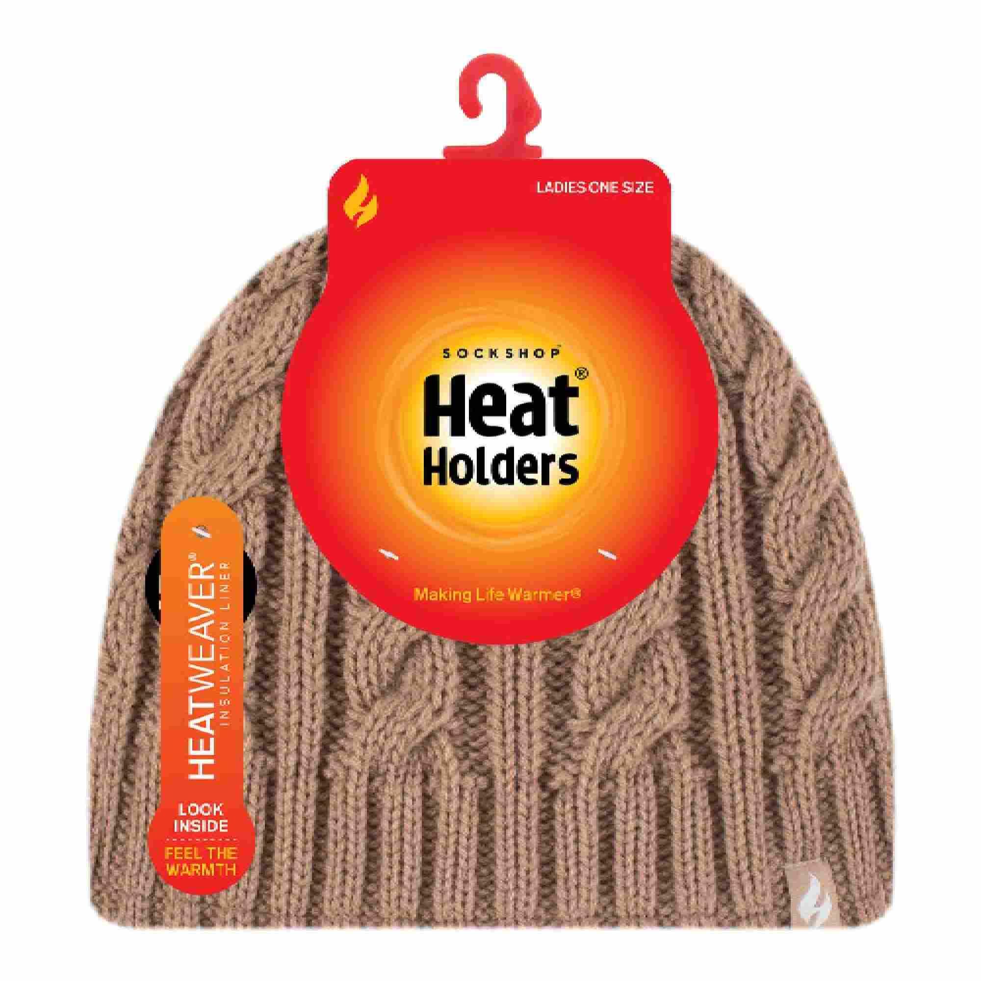 Heat Holders - Muster Strickmützen Damen | Beanie Wintermütze Warm Fleece 2/5