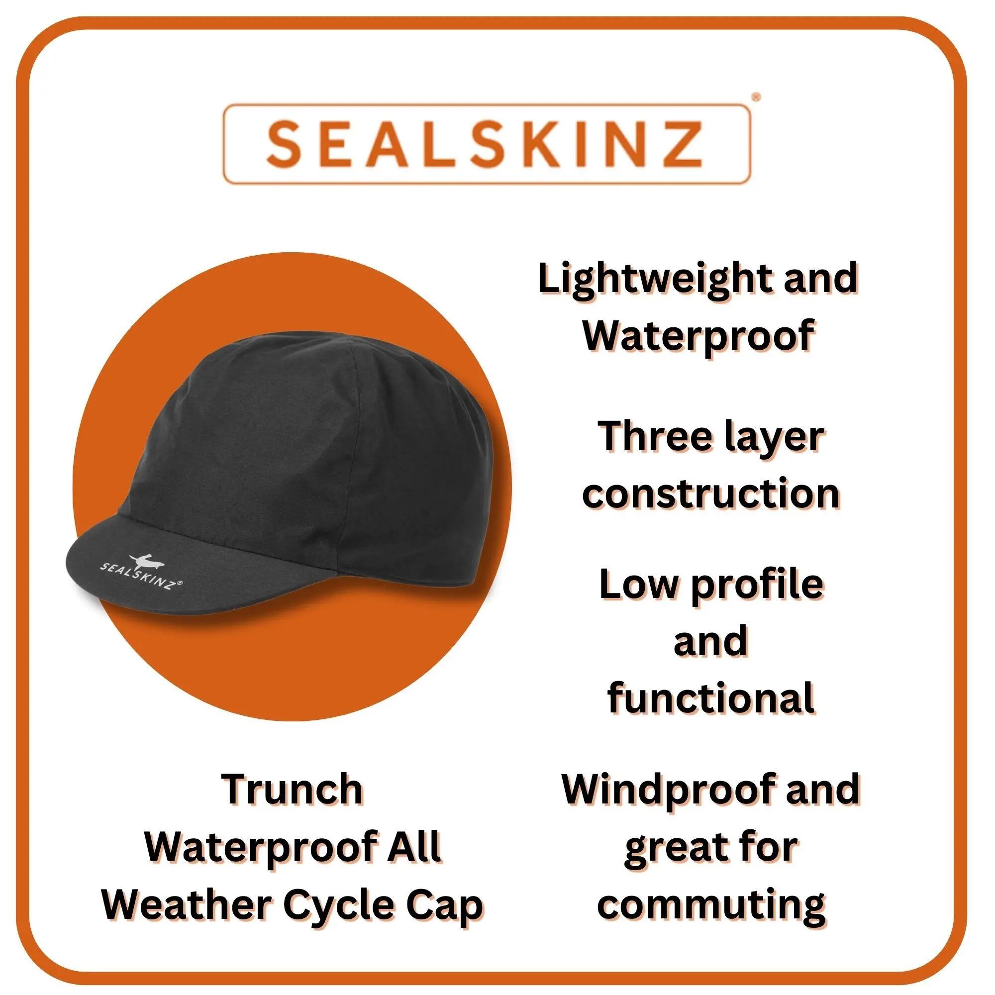 Sealskinz - Cappello da lavoro impermeabile con cappuccio per uomo 3/3