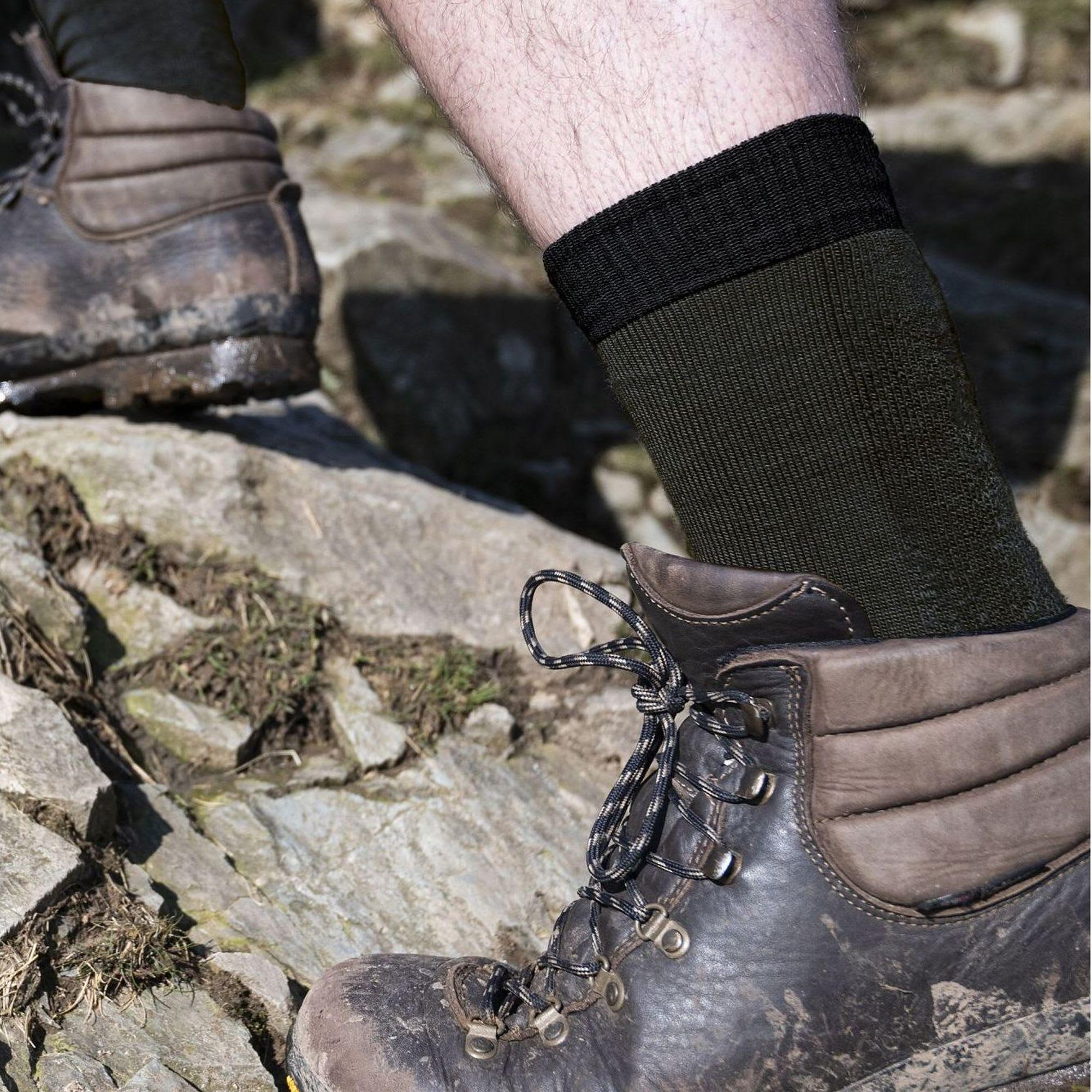 Bridgedale - Chaussettes de bottes rembourrées en laine épaisse pour hommes 4/5