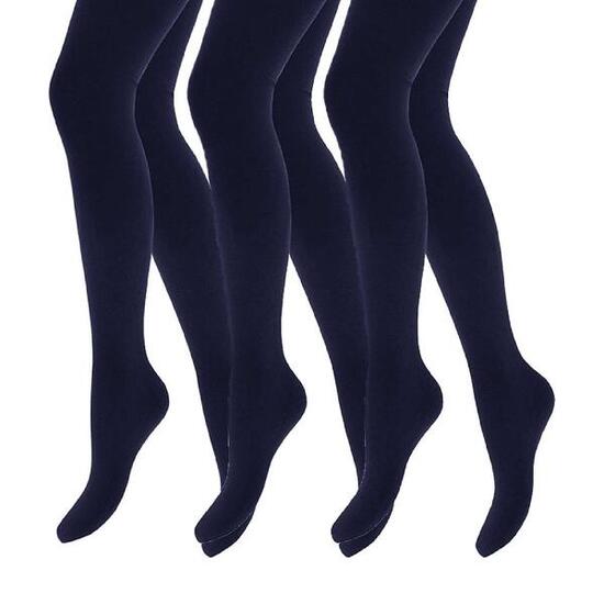 Heat Holders - 3 Paires Fille Collant Hiver | Thermique Collant Opaque Enfants