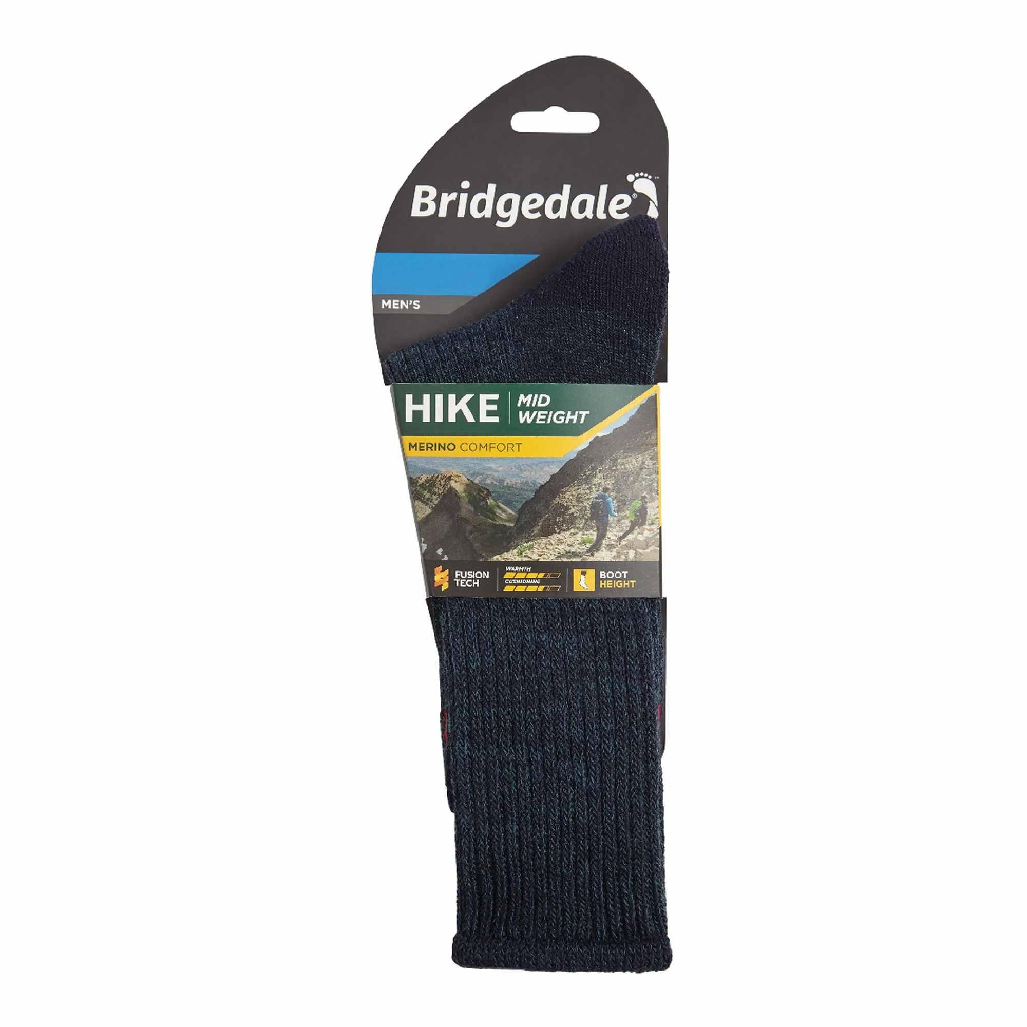 Bridgedale - Chaussettes de marche en laine d'épaisseur moyenne pour hommes 2/7