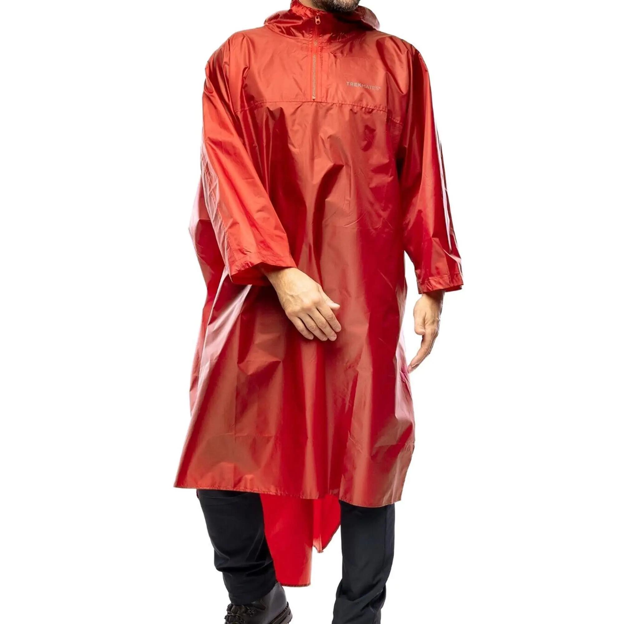 Trekmates - Poncho de senderismo impermeable deluxe para hombres y mujeres 3/5