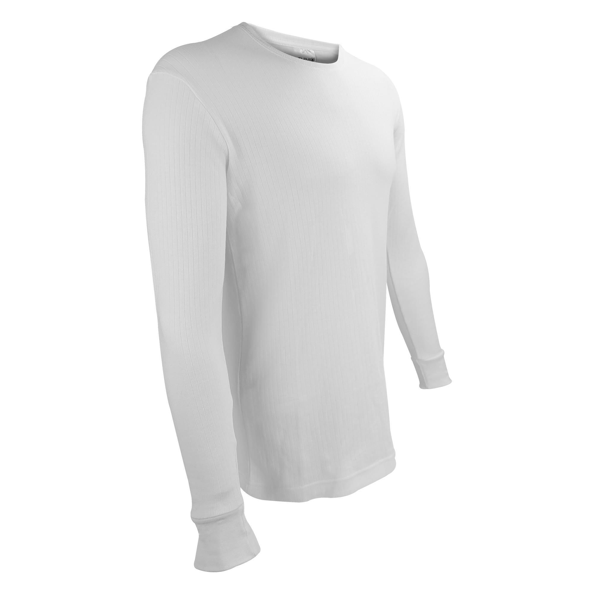 THMO - Homme Haut thermique Manches Longues Chaud sous Vetement Couche de Base 3/6