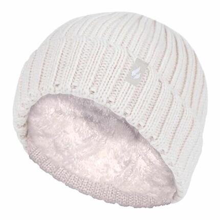 Bonnet Fille Hiver avec Pompon | Heat Holders | Chaud Tricot Chapeau pour Enfant