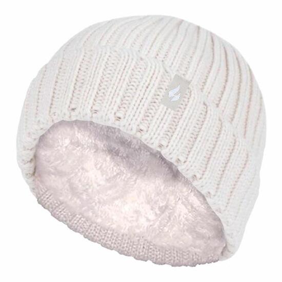 Bonnet Fille Hiver avec Pompon | Heat Holders | Chaud Tricot Chapeau pour Enfant