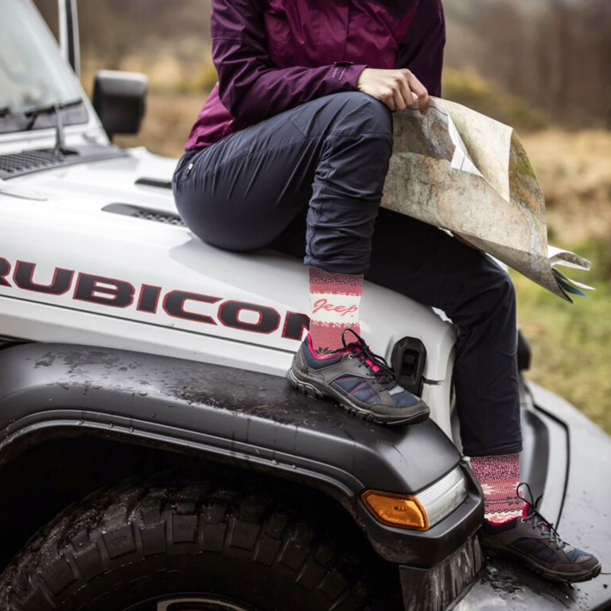 Jeep - 2 Paia Calze Donna Termiche Fair Isle | Calde Inverno 4/5