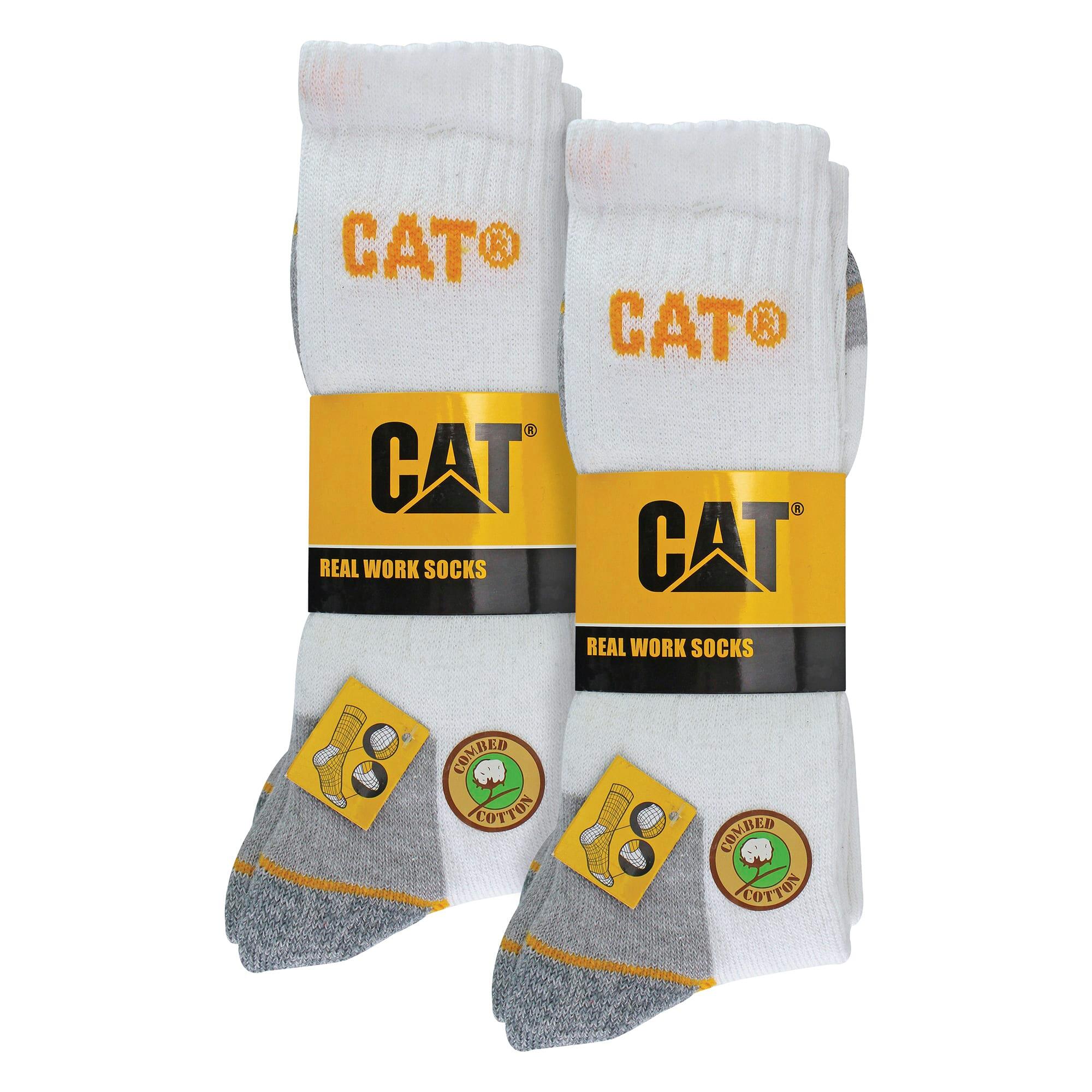 Caterpillar - Calzini da lavoro rinforzati uomo 6 paia per stivali 2/5