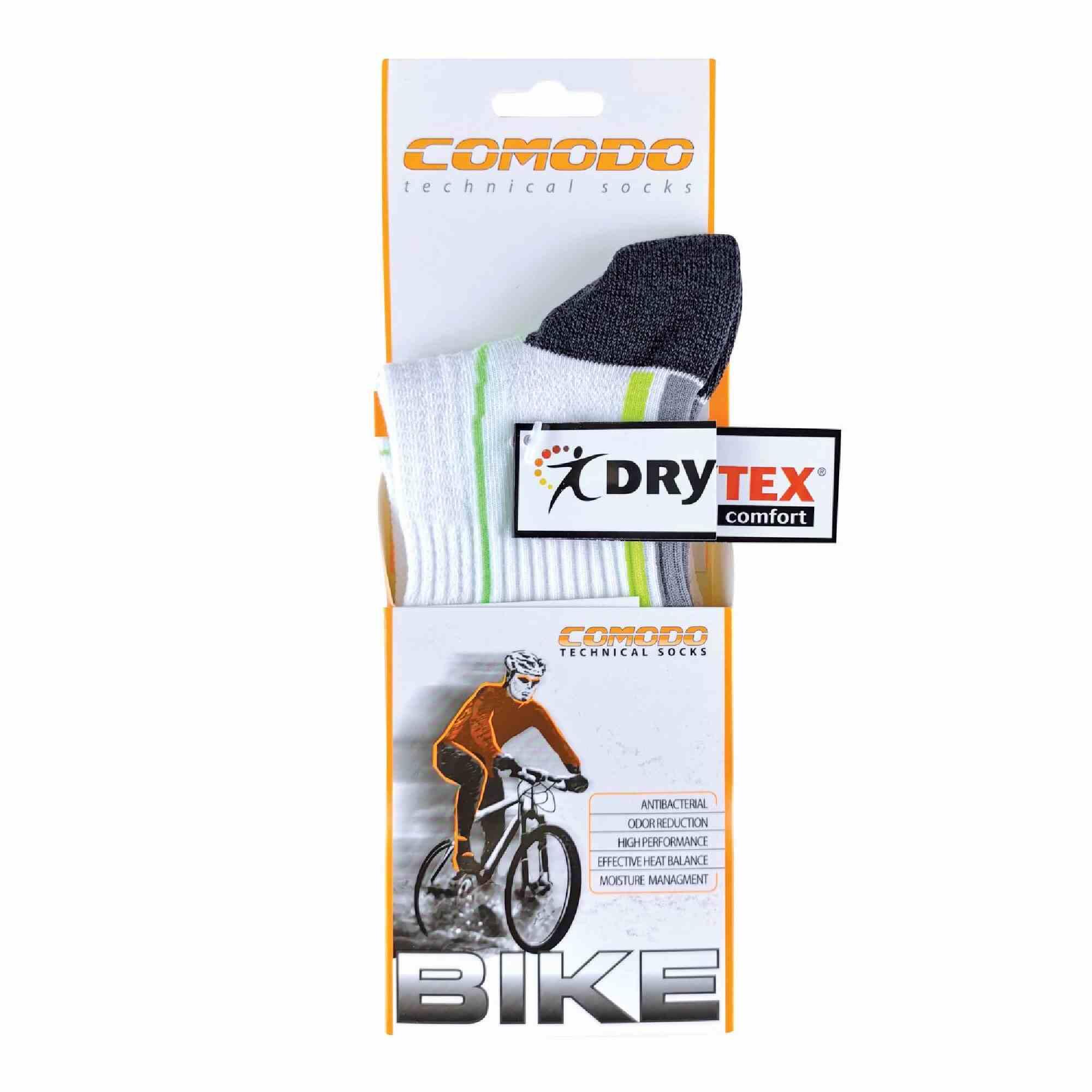 Comodo - Uomo Calzini Ciclismo Quarter Sportivi 2/4