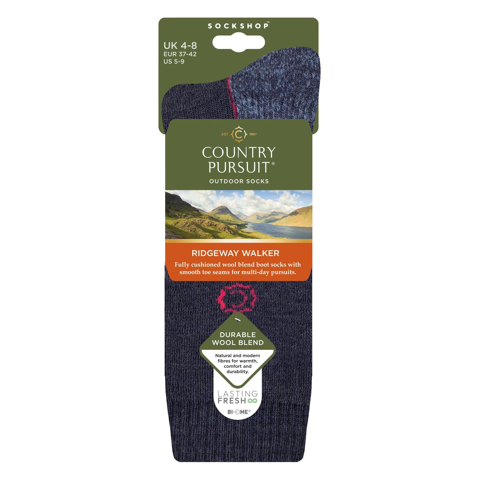 Country Pursuit - Chaussettes Femme en Laine Rembourrées Durables et Respirantes 2/4