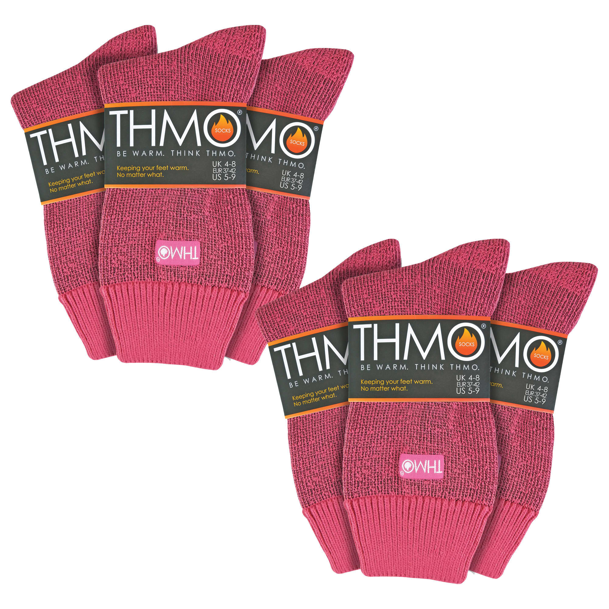 THMO - 6 Paar weiche atmungsaktive socken für Damen 2/6