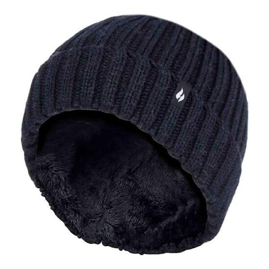 Bonnet Fille Hiver avec Pompon | Heat Holders | Chaud Tricot Chapeau pour Enfant