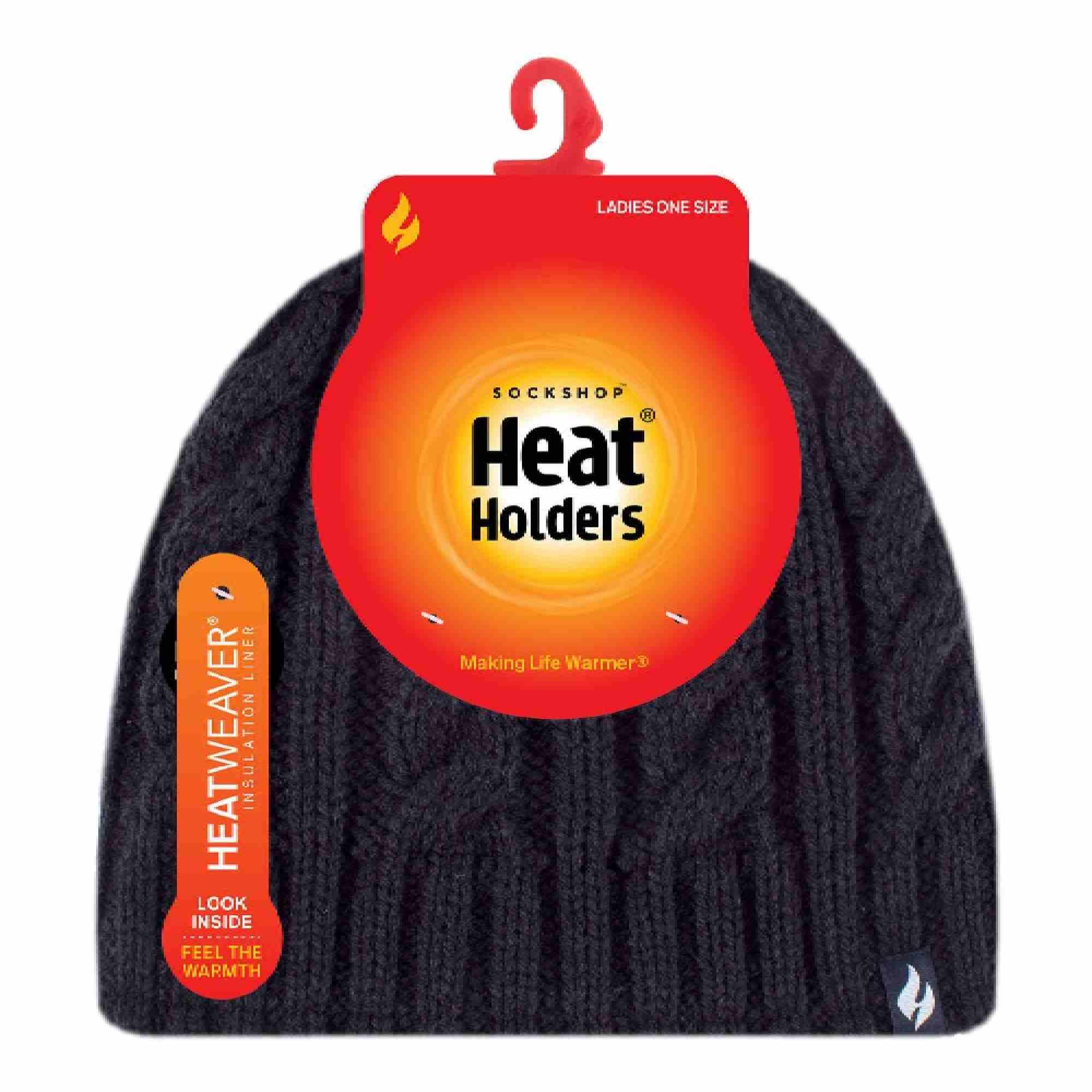 Heat Holders - Muster Strickmützen Damen | Beanie Wintermütze Warm Fleece 2/5