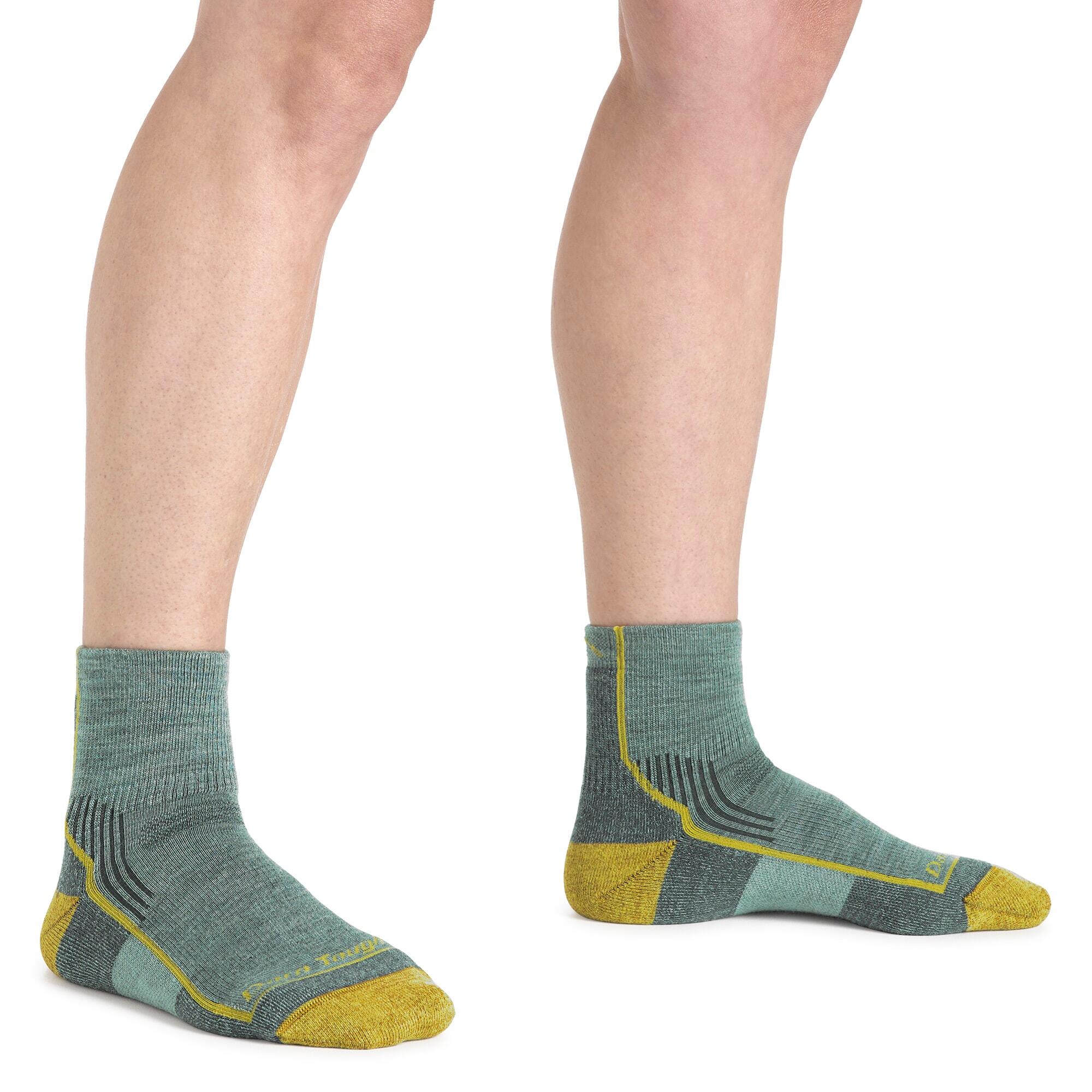 Darn Tough - Damen Knöchelhohe Mittelschwere Merino Wandersocken 2/6