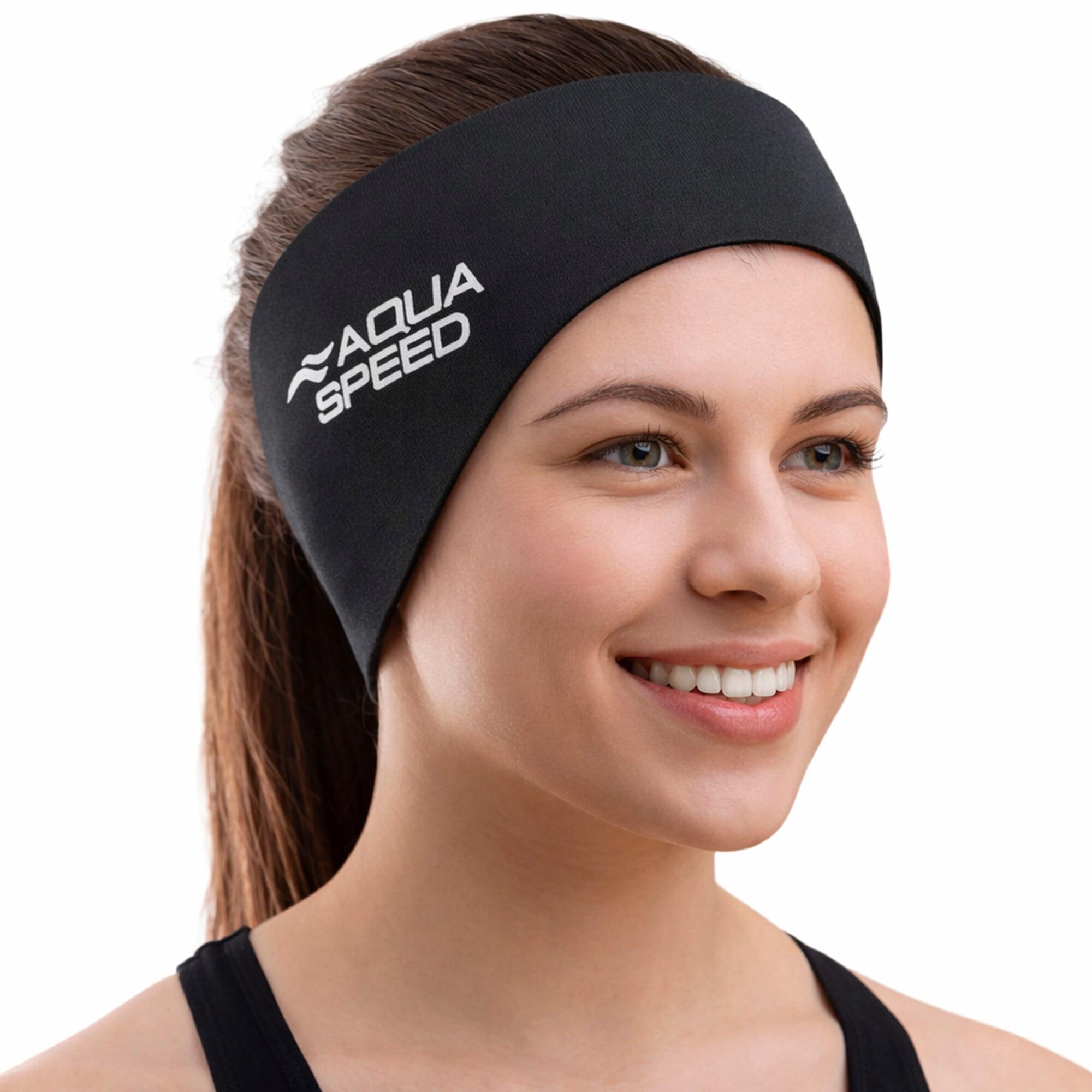 Aqua Speed - Opaska pływacka unisex szybkoschnąca regulowana 3/3