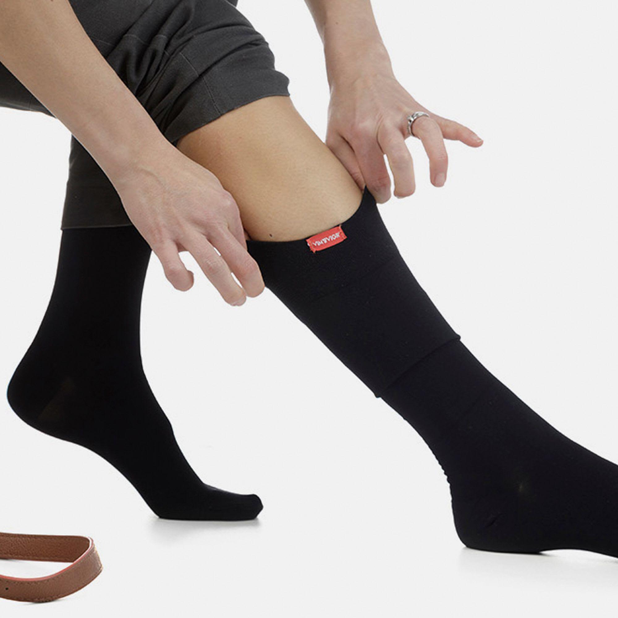 Atmungsaktiv Kompressionsstrümpfe Nylon 30-40 mmhg Herren und Damen | VIM&VIGR 4/7