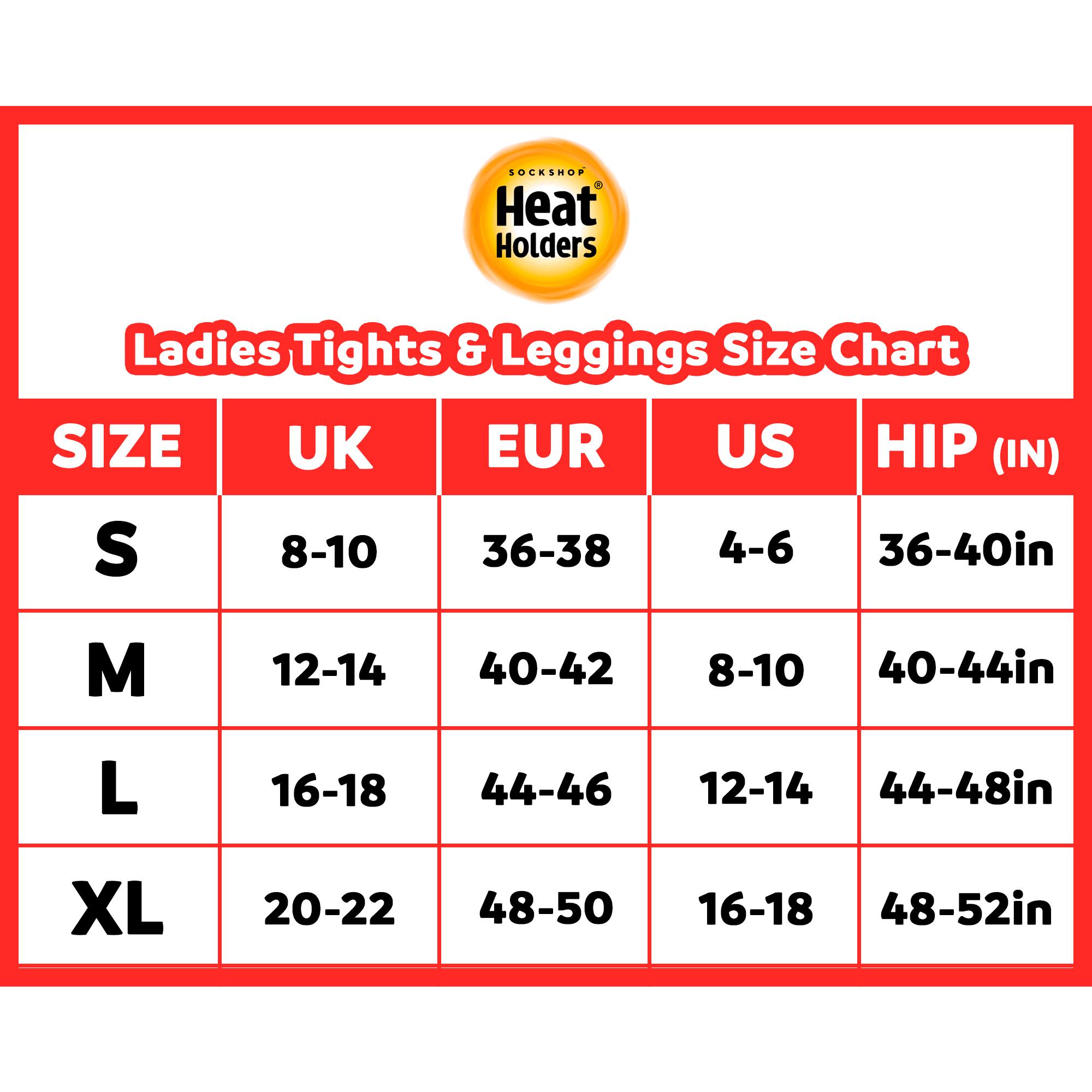 Heat Holders - 3er Pack Damen Strumpfhose Gefüttert | Strumpfhose Winter 5/5