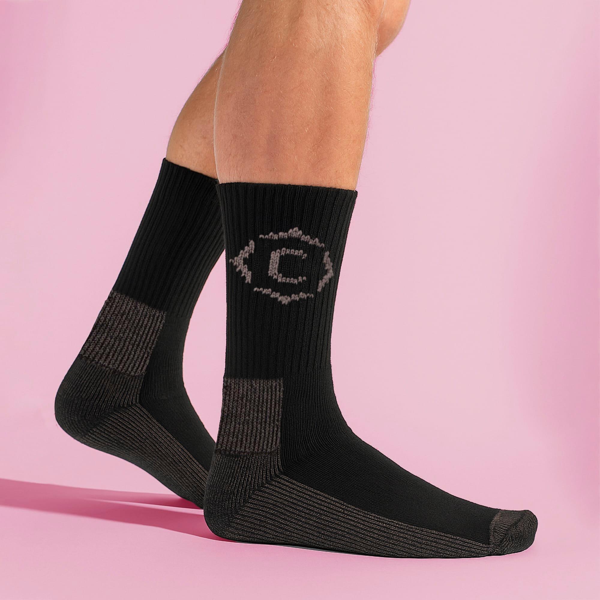 Country Pursuit - 3 Paar Herren Gritstone Wandersocken gepolstert atmungsaktiv 3/4