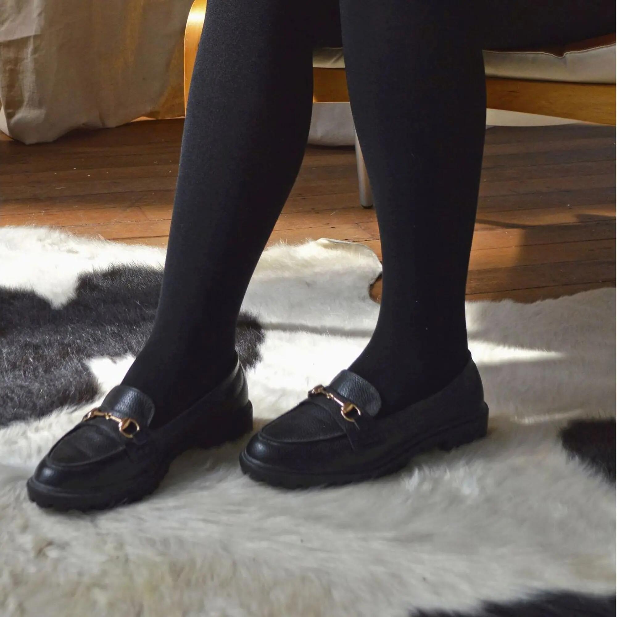 THMO - Ragazze Termico Leggings 3 Paia Calzamaglia senza piede 4/6