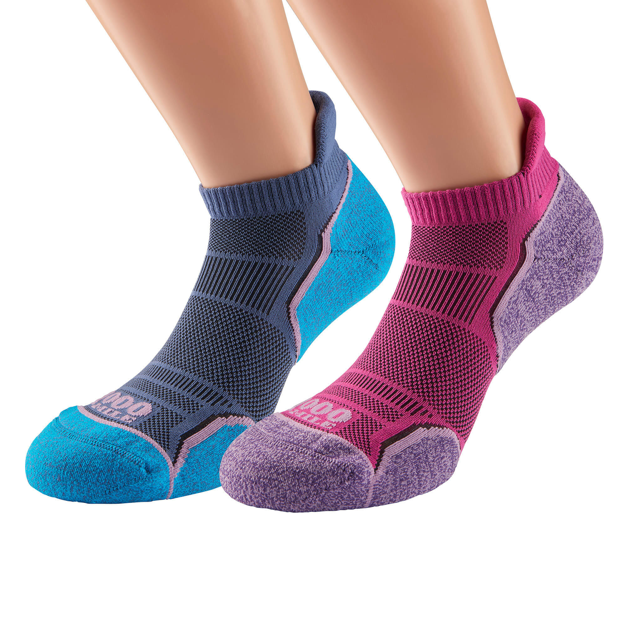 Jednowarstwowe Skarpetki Damskie Run Socklet - 2 Pary 3/6