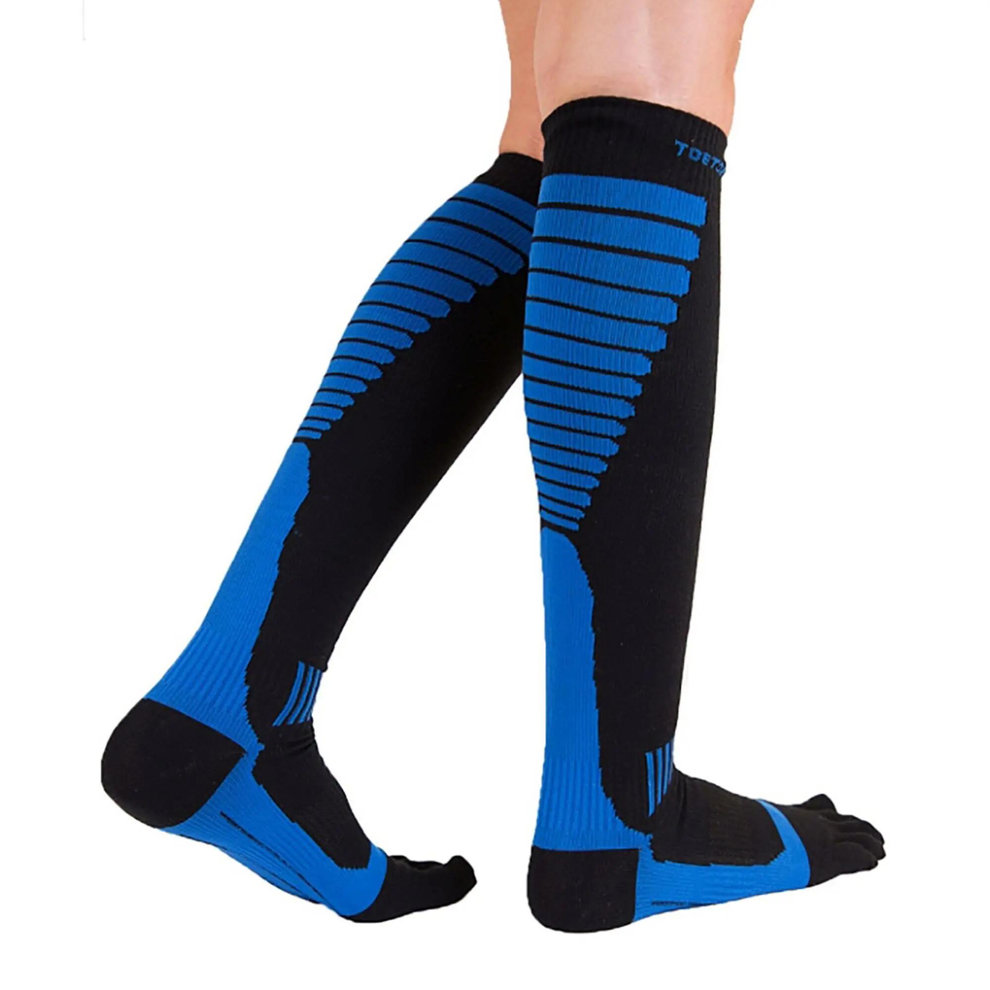 Chaussettes unisexes à compression haute au genou 4/5