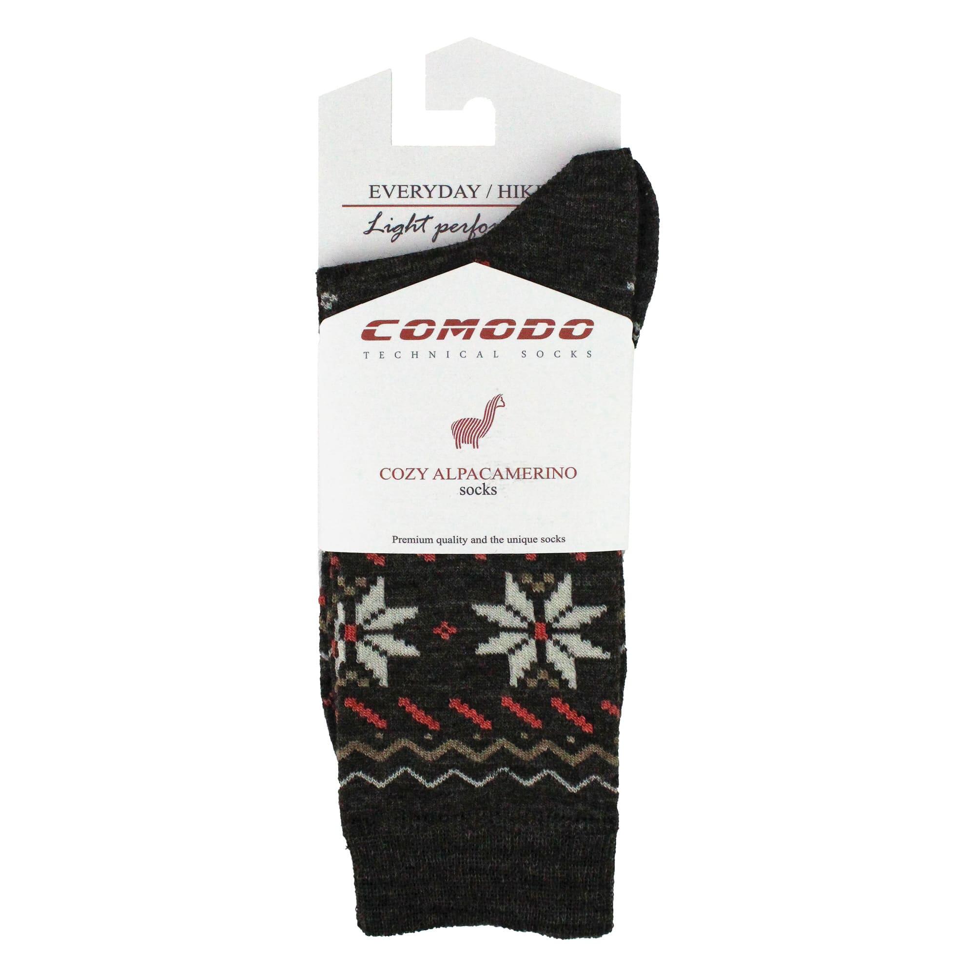 Mens Ladies Alpaca Merino Wool Hiking Socks | Breathable Trekking Socks 2/6