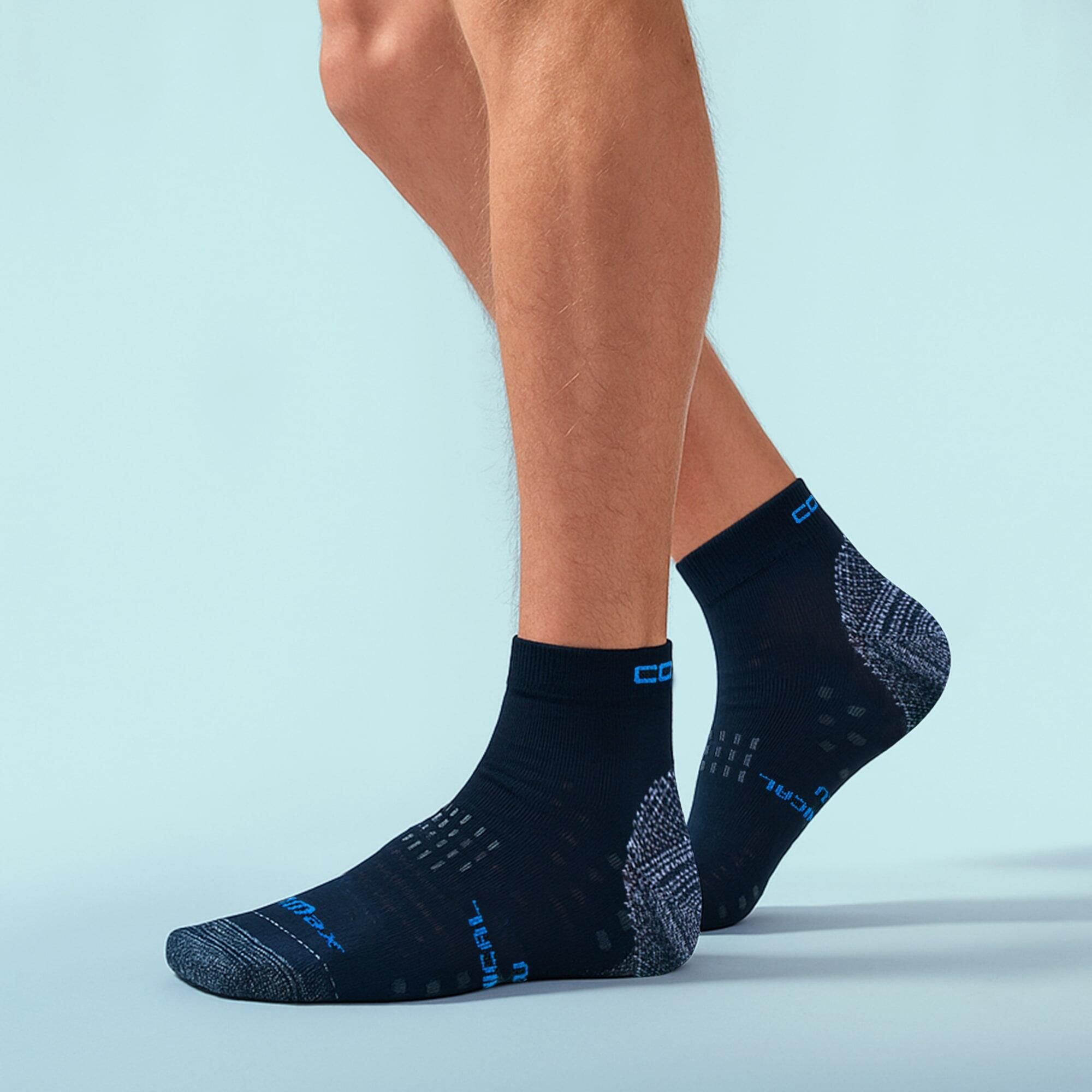 Chaussettes Running pour Ete | COMODO | Légères Chaussettes Coolmax Basses 3/4