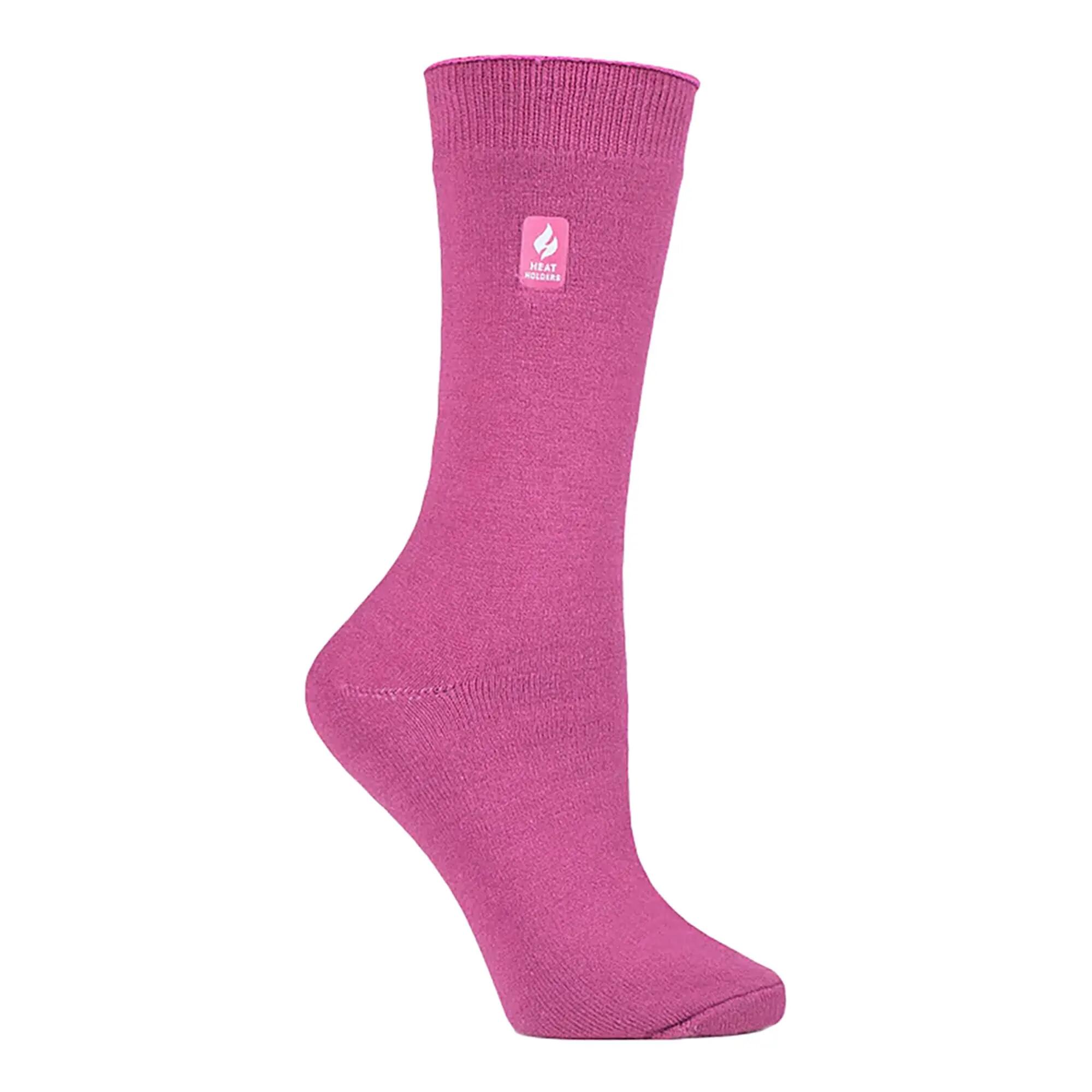4 Pairs Ladies Ultra Lite Extra Thin 1.0 TOG Casual Thermal Socks 3/6
