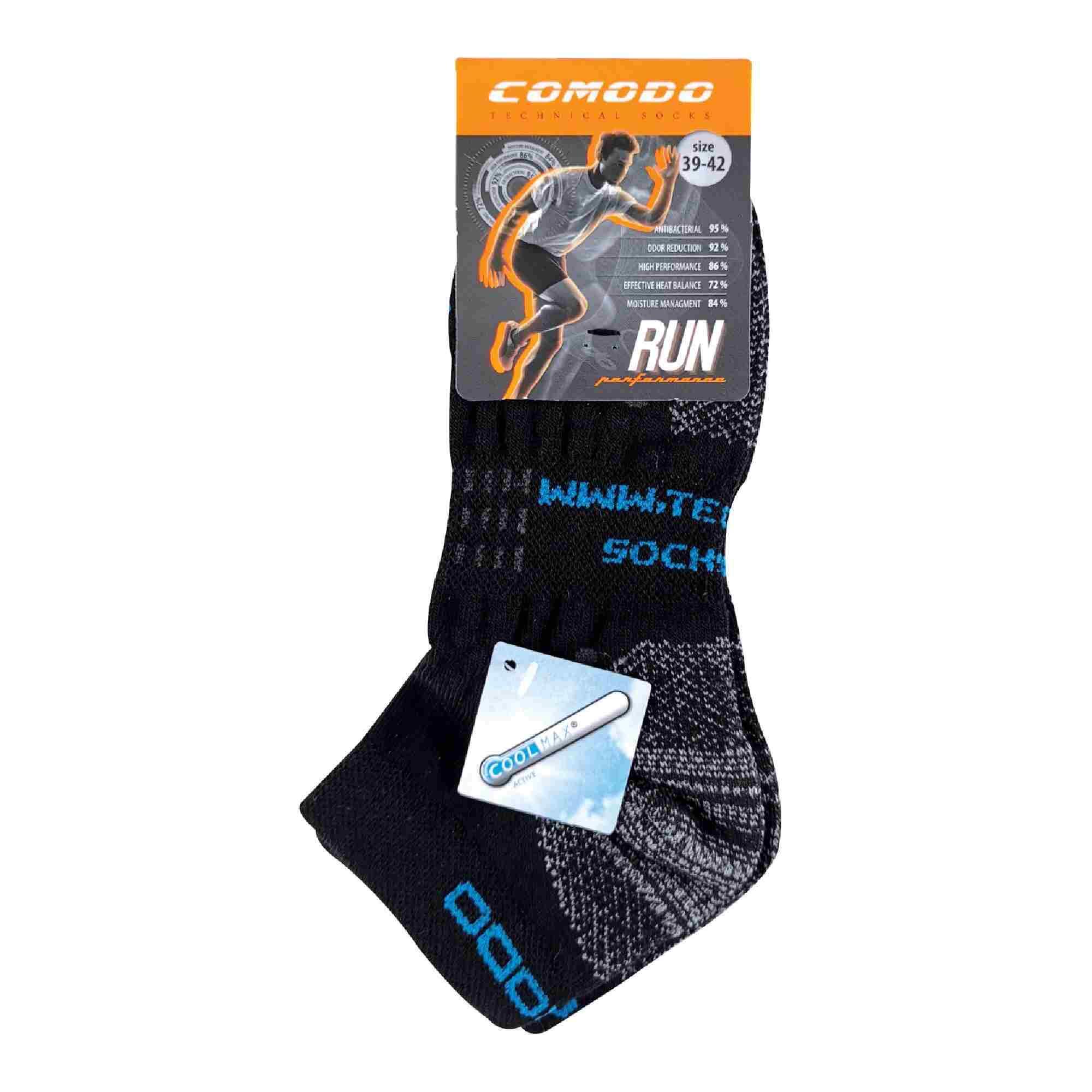 Chaussettes Running pour Ete | COMODO | Légères Chaussettes Coolmax Basses 2/4