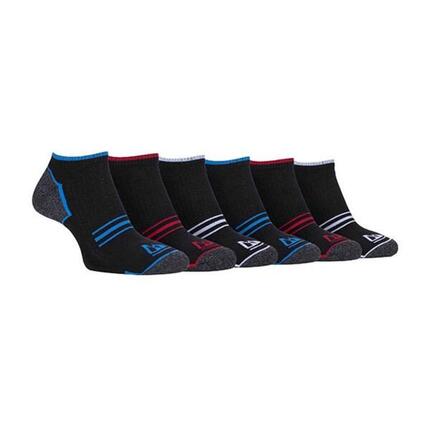 Storm Bloc 6 Paar Herren Kurze Sneaker Socken Baumwolle Sportsocken Gepolstert