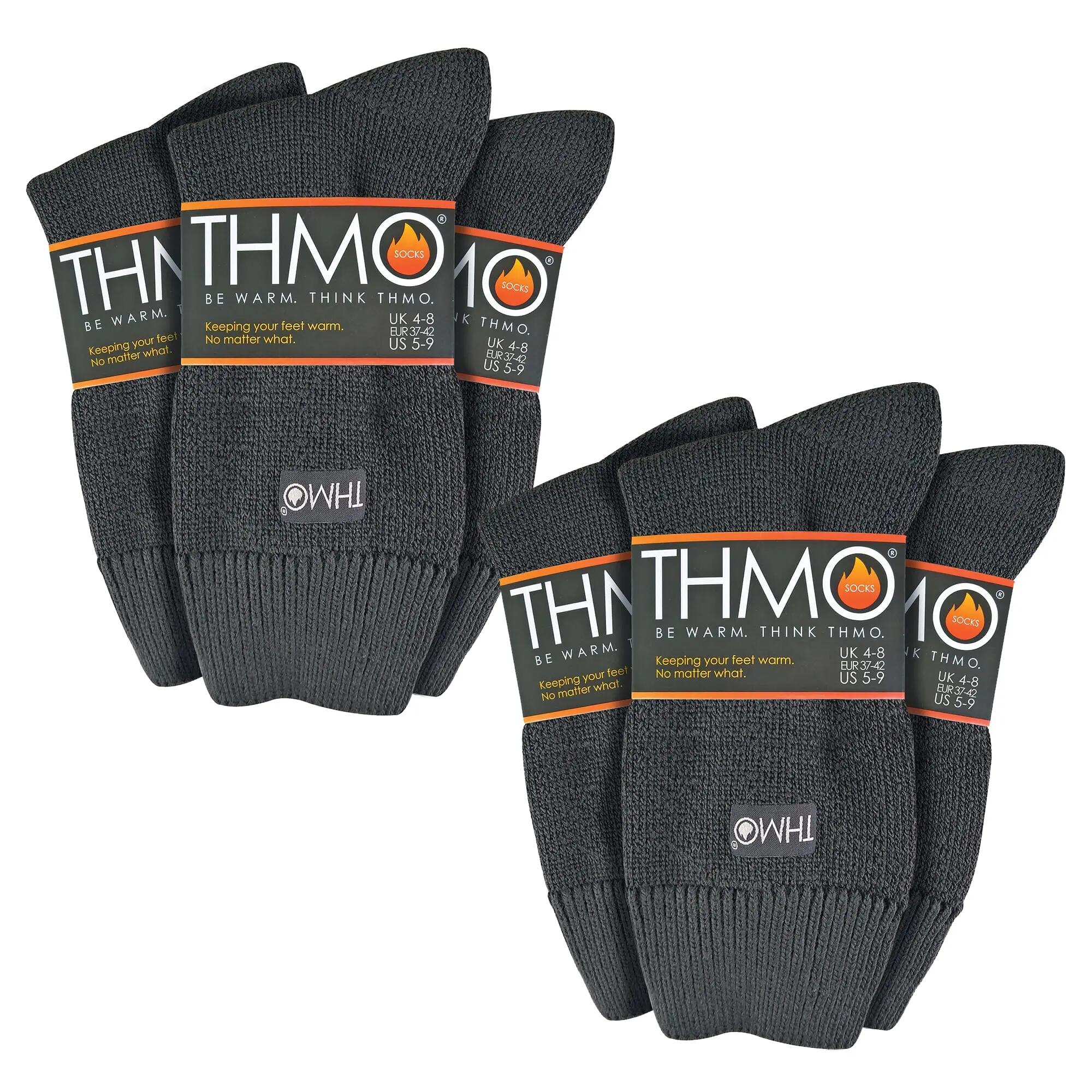 6 Pairs Ladies Soft Breathable Thermal Socks 2/6