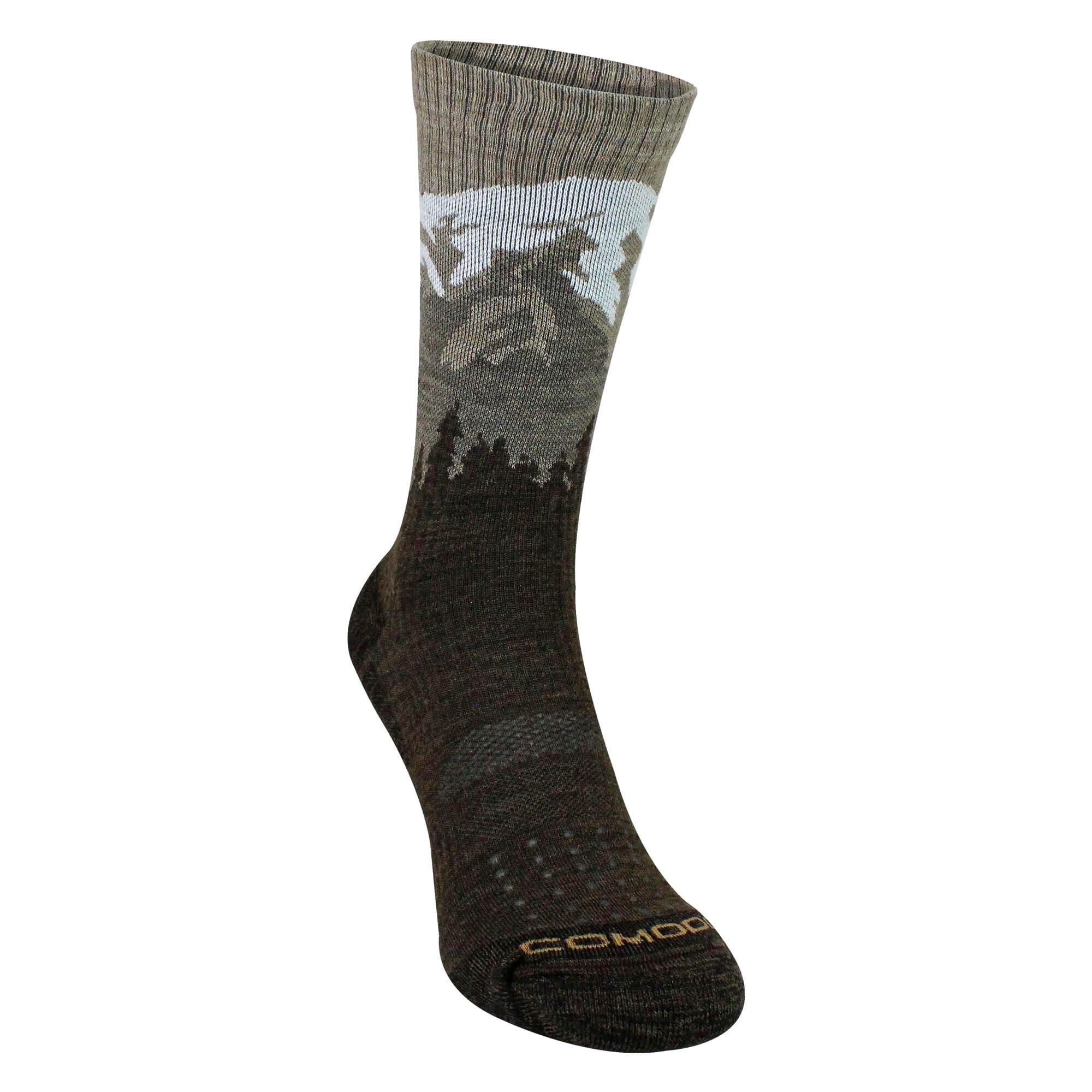 Comodo - Herren Merinowolle Wandersocken Leicht & Atmungsaktiv für Trekking 3/6